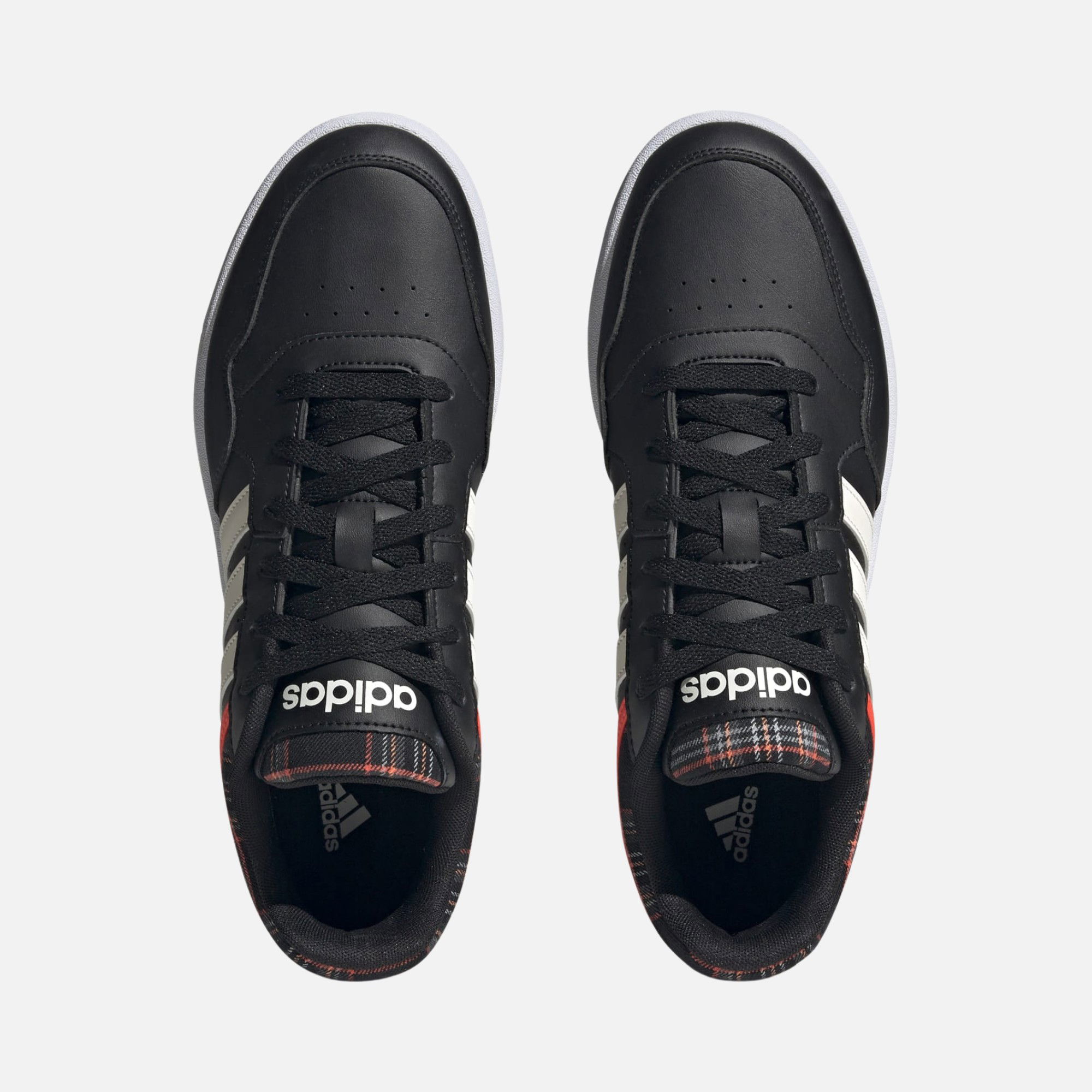 adidas Hoops 3.0 Lifestyle Basketball Low Classic Vintage ''Plaid Detail'' Erkek Spor Ayakkabı