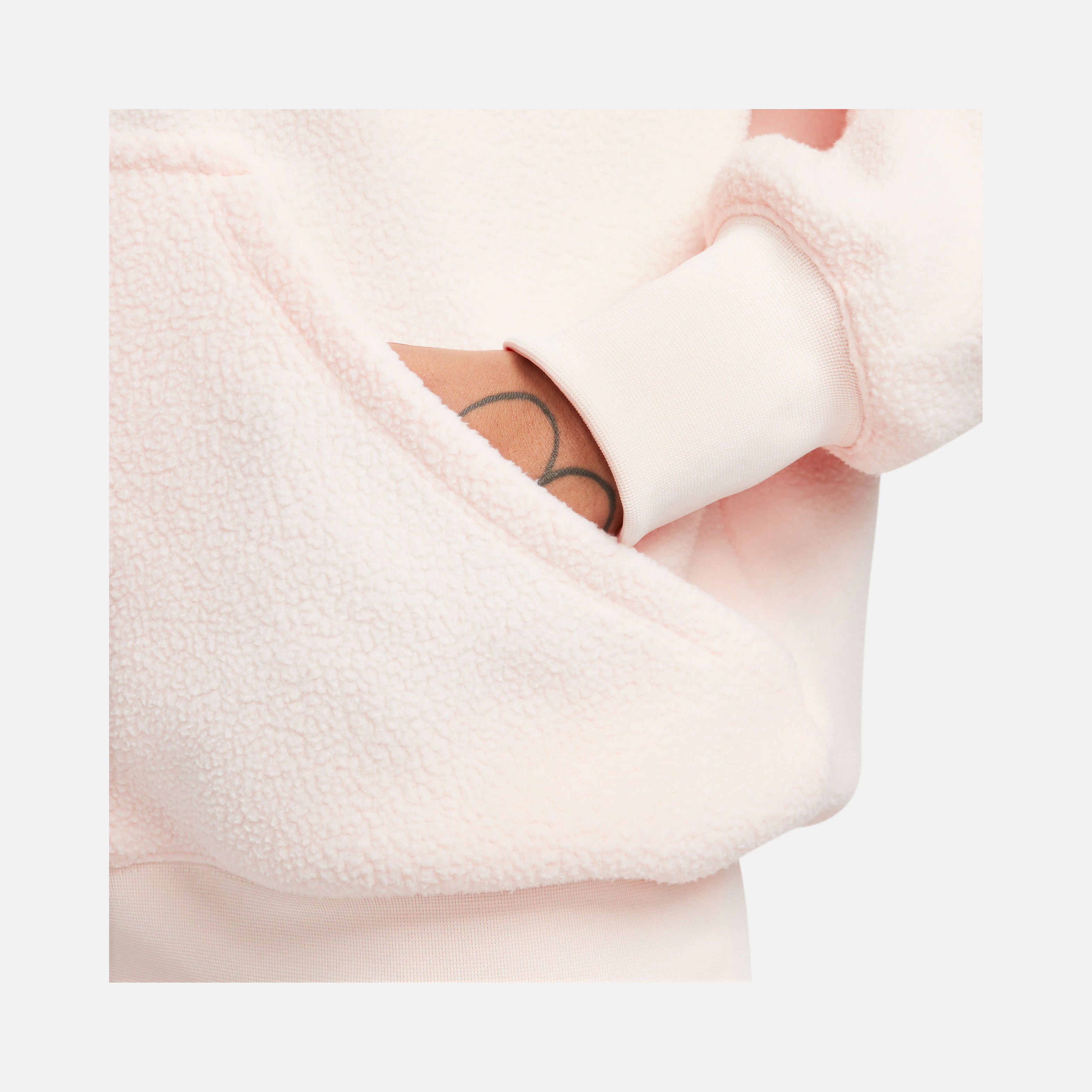 Nike Sportswear Plush Pullover Hoodie Kadın Sweatshirt