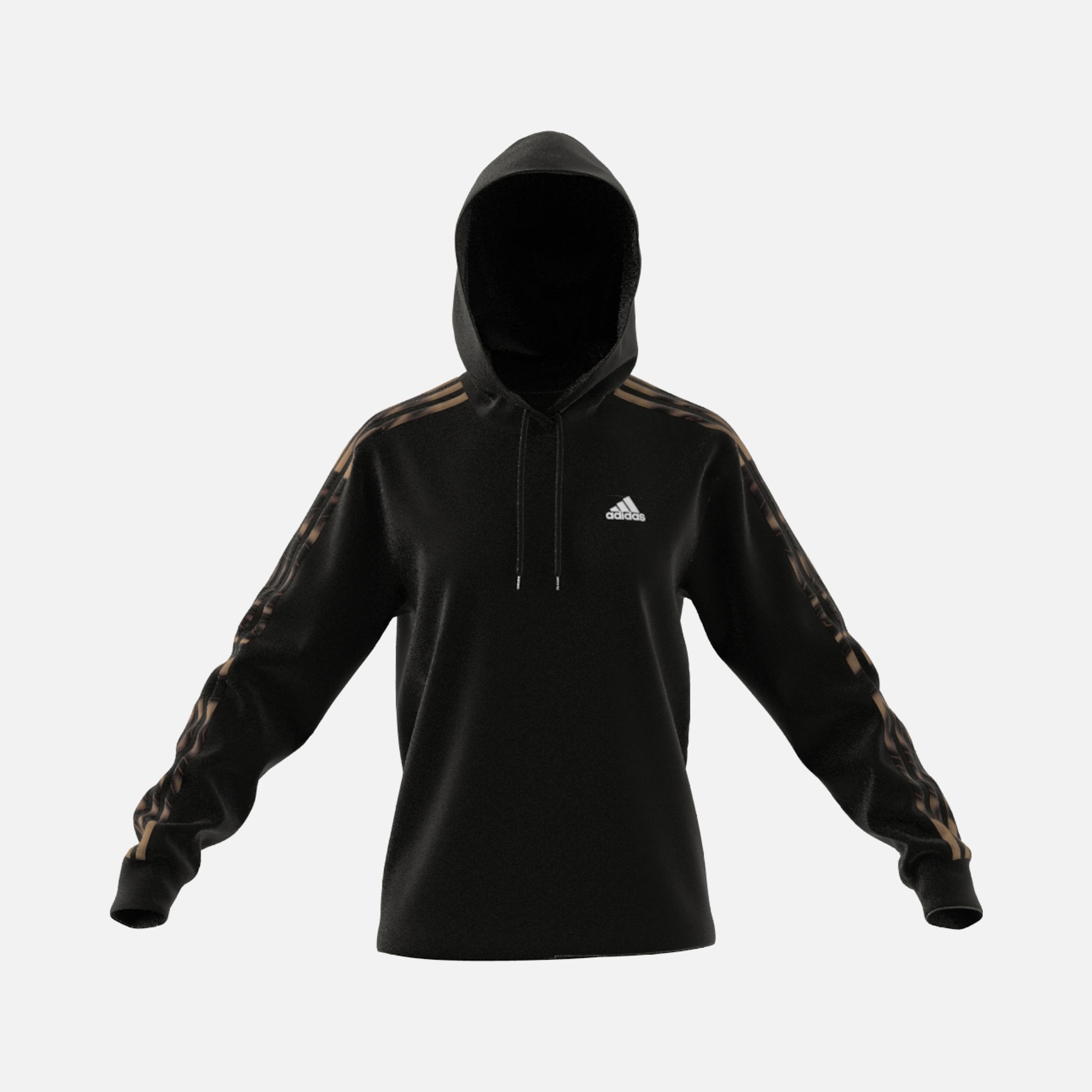 adidas Sportswear Vibrant Print 3-Stripes Hoodie Kadın Sweatshirt