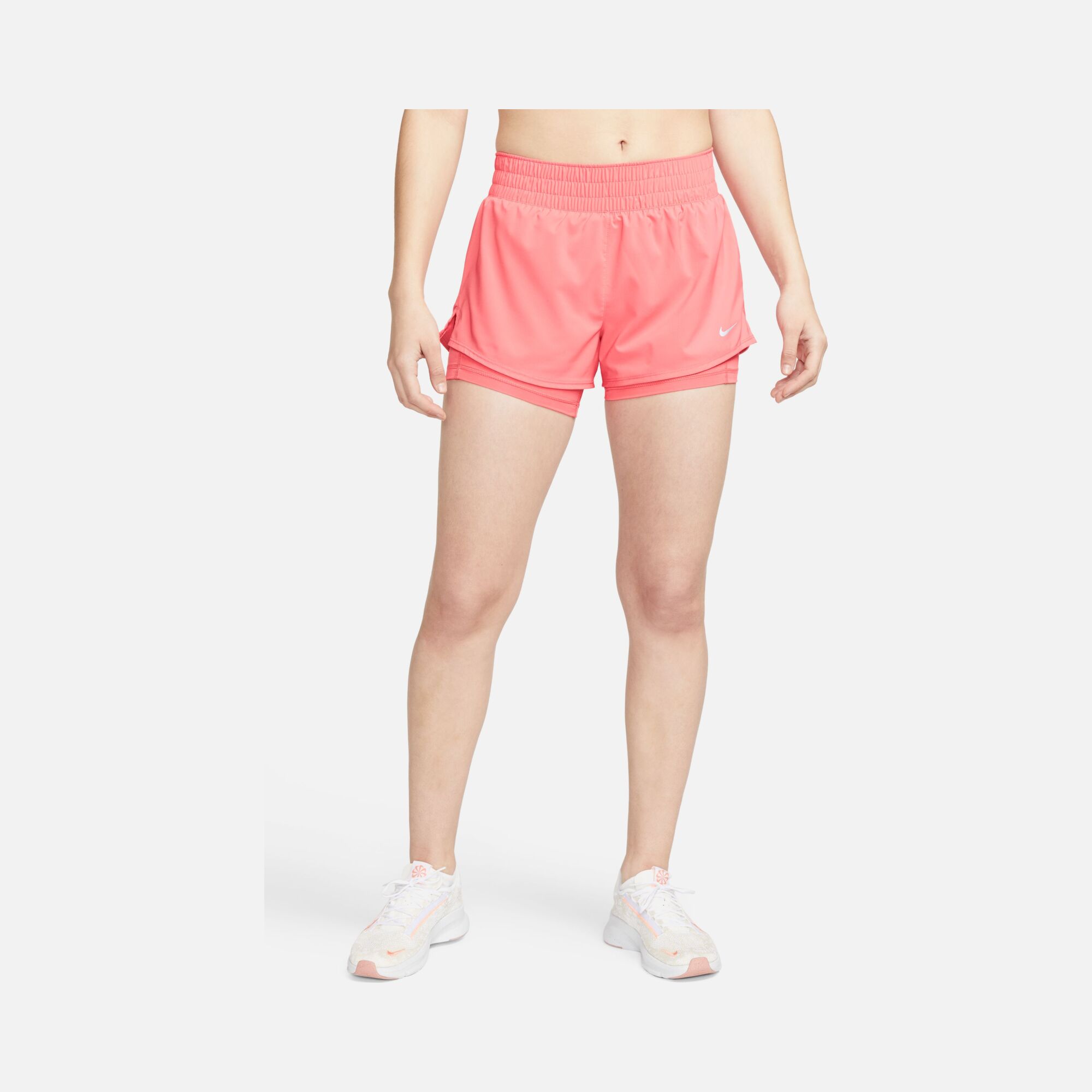 Nike One Dri-Fit Mid-Rise 8cm (approx.) 2-in-1 Training Kadın Şort