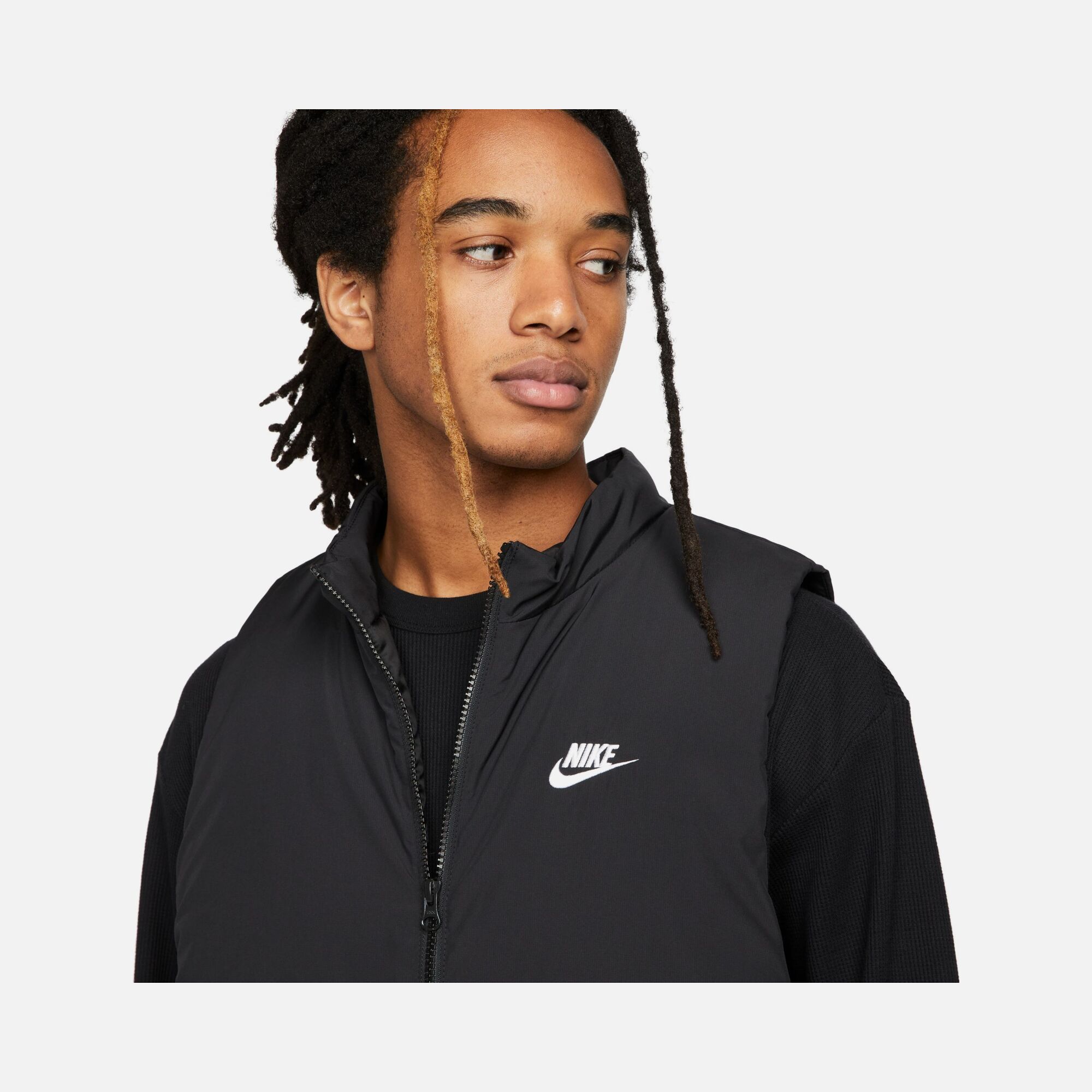 Nike Sportswear Therma-Fit Club Woven Insulated Full-Zip Erkek Yelek