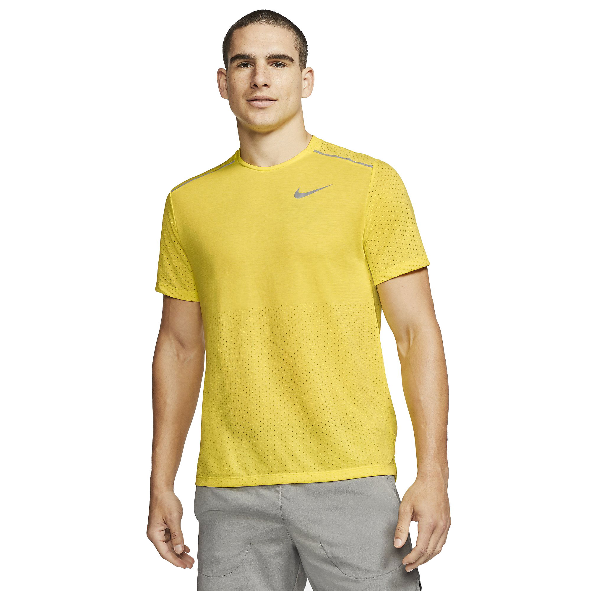 Nike Breathe Rise 365 Short Sleeve Erkek Tişört