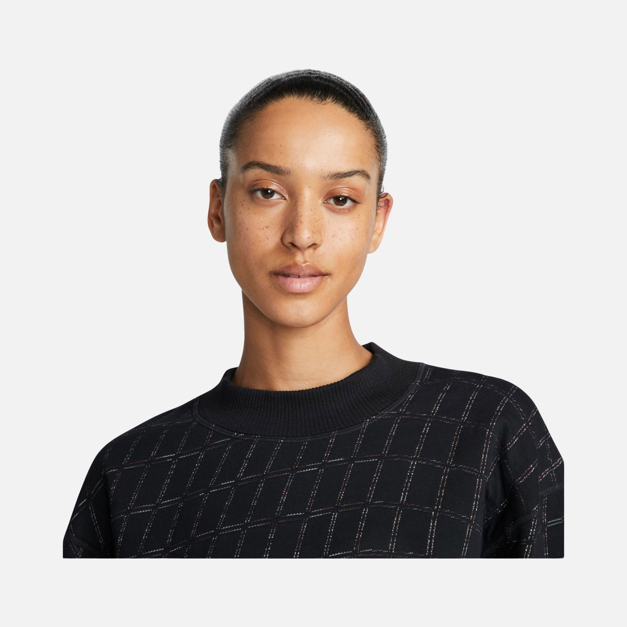 Nike Yoga Therma-Fit Luxe Crew-neck Training Kadın Sweatshirt