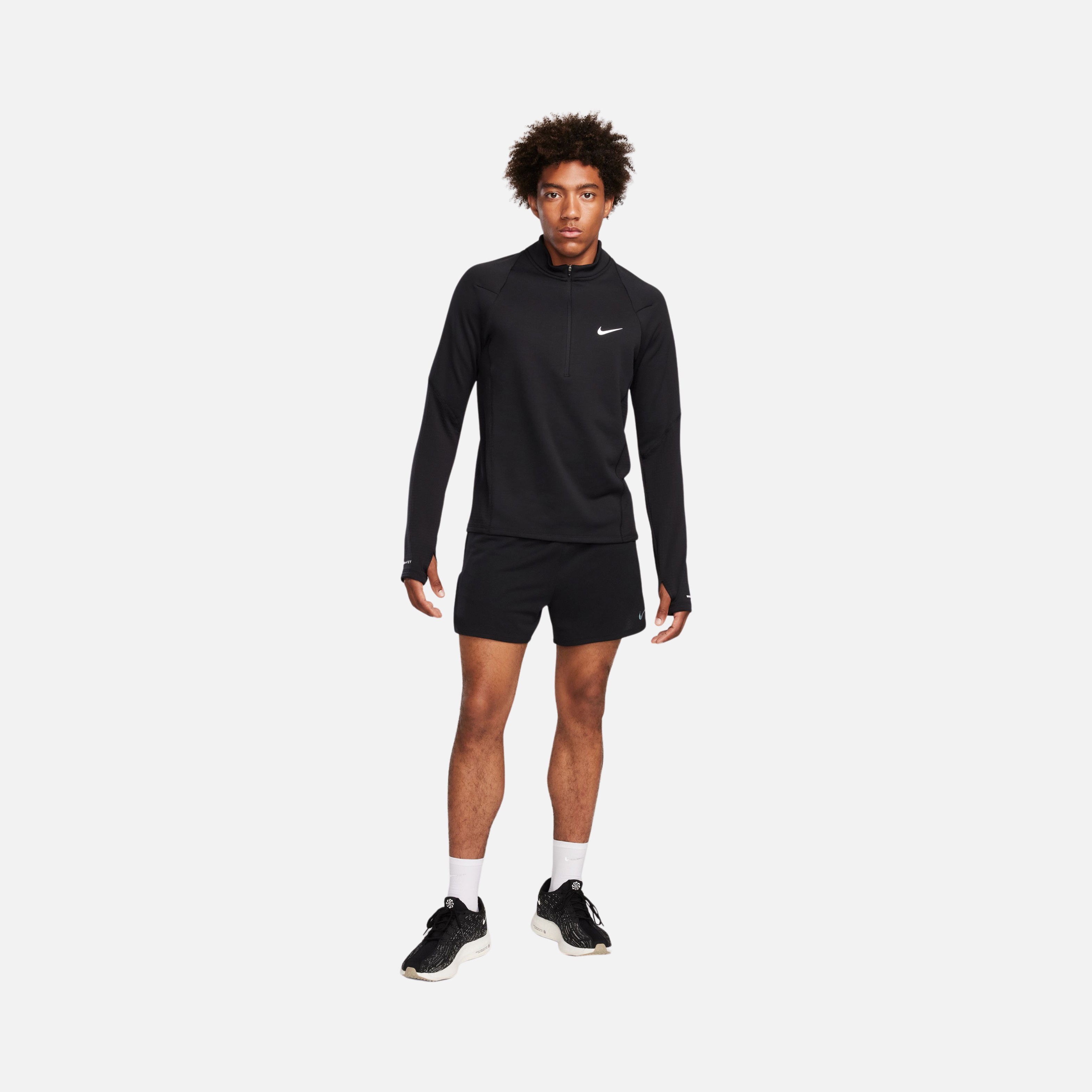 Nike Repel Therma-Fit 1/2-Zip Running Long-Sleeve Erkek Tişört