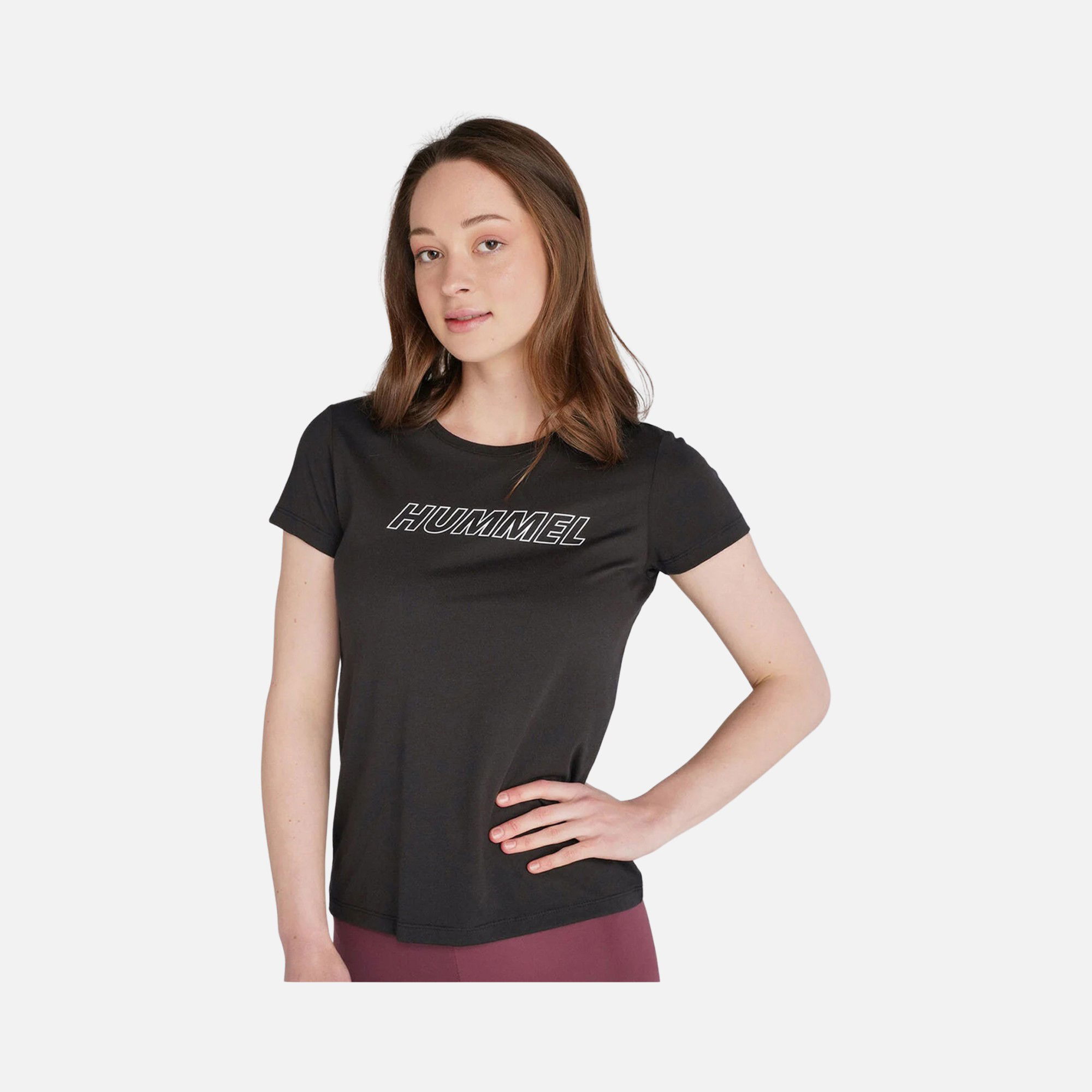 Hummel T-Te Cali Cotton Sportswear & Gym Short-Sleeve Kadın Tişört