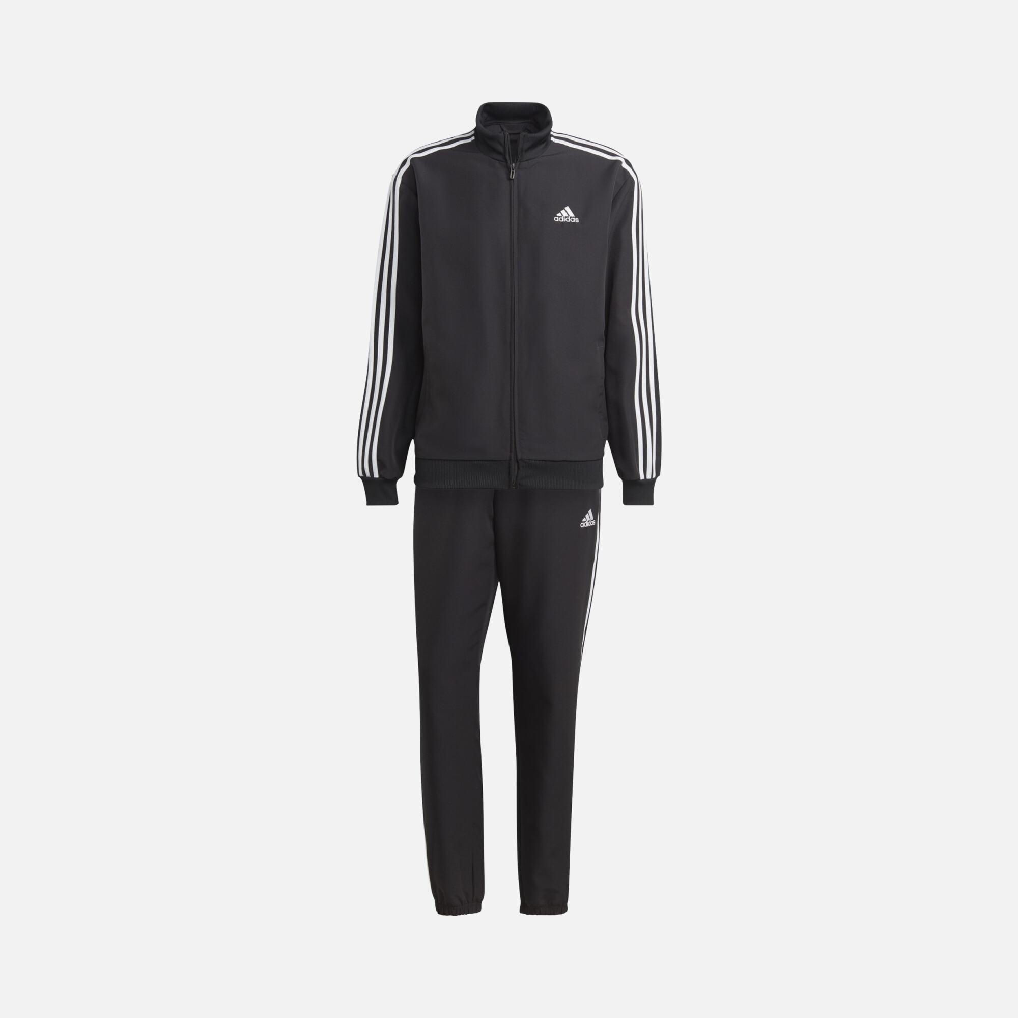 adidas Sportswear 3-Stripes Woven Full-Zip Erkek Eşofman Takımı