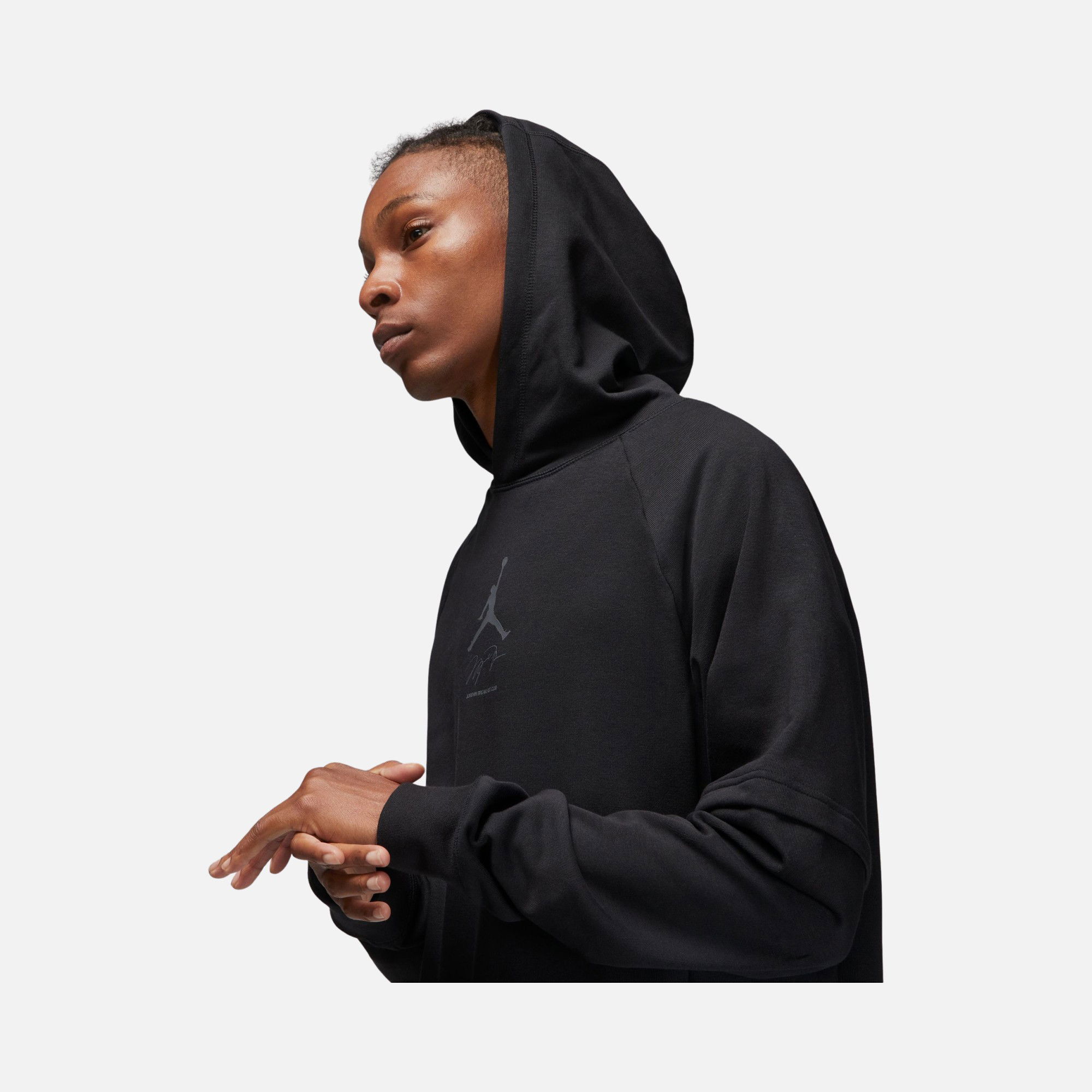 Nike Jordan Dri-Fit Breakfast Club Graphic Fleece Hoodie Erkek Sweatshirt