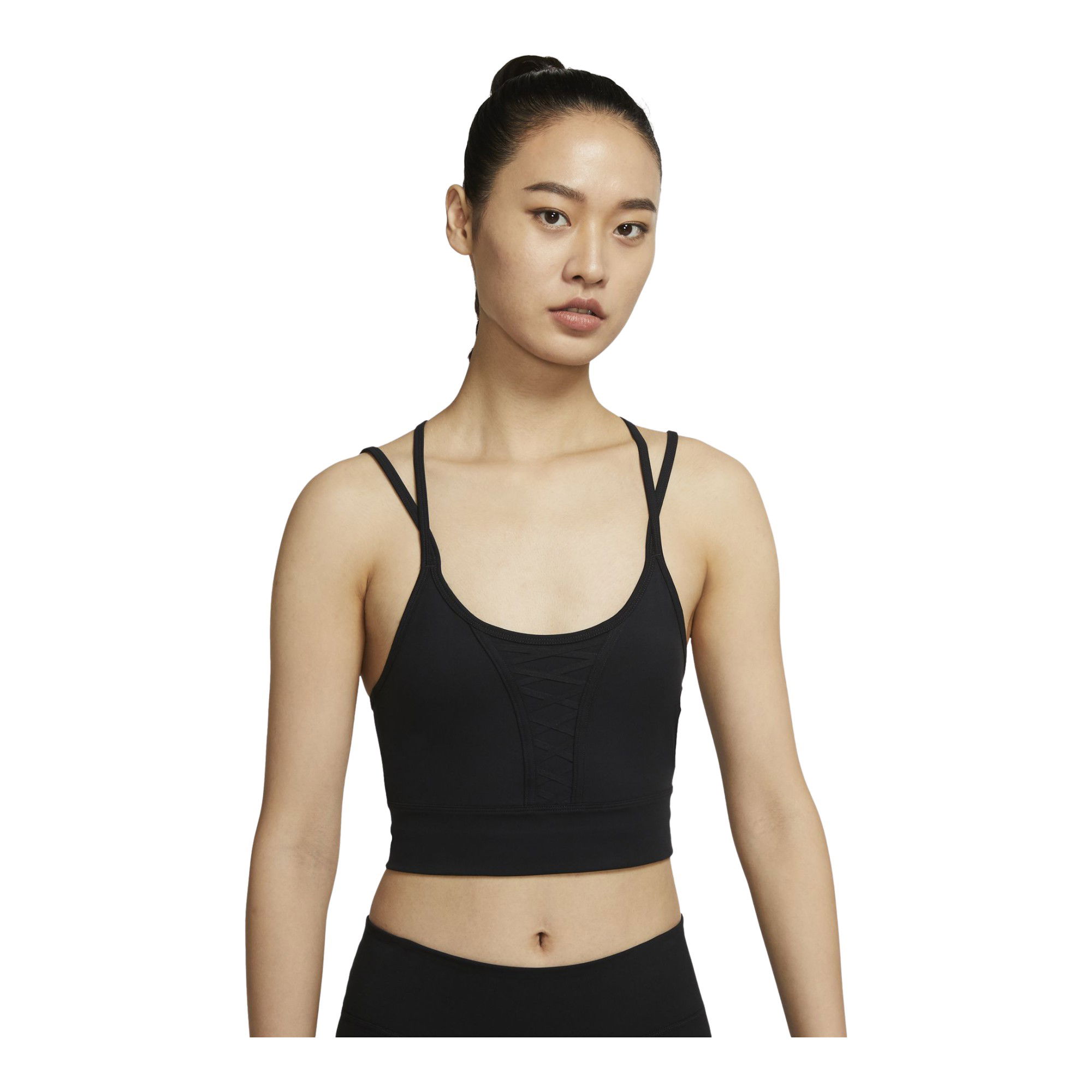 Nike Dri-Fit Cropped Laced Training Tank Kadın Atlet