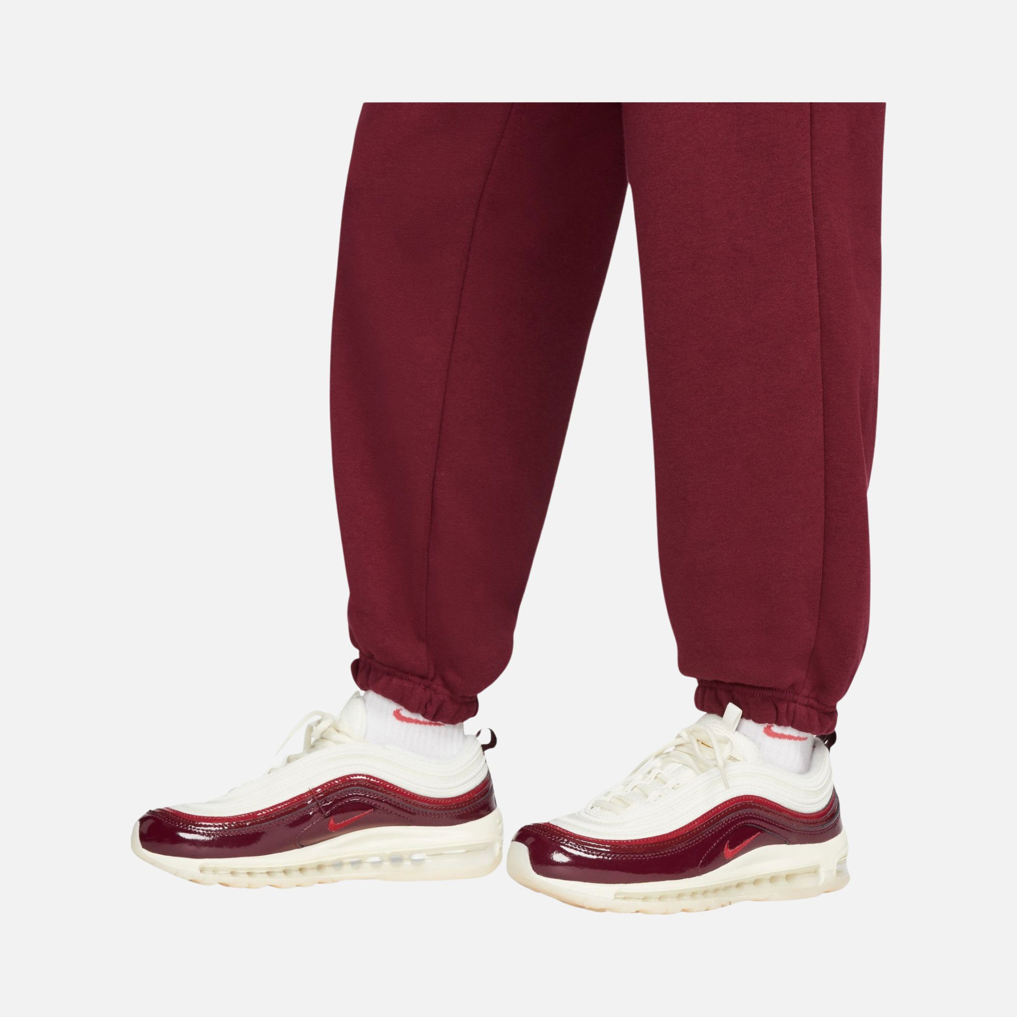 Nike Sportswear Phoenix Fleece High Waisted Oversized Kadın Eşofman Altı