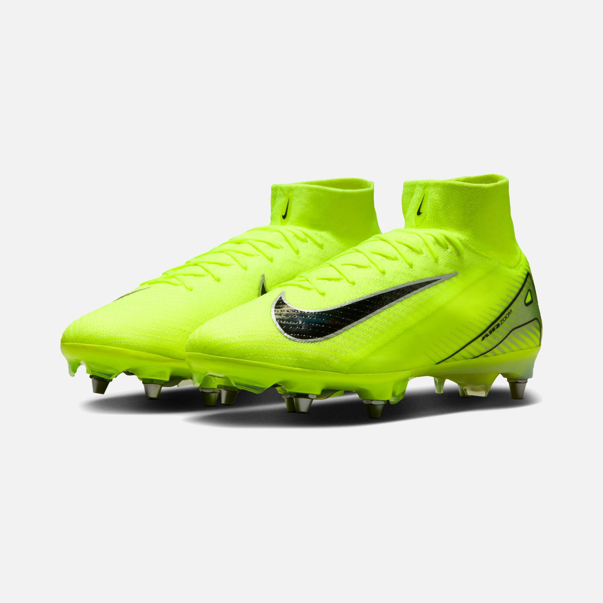 Nike Mercurial Zoom Superfly 10 Elite Soft Ground-Pro High-Top Erkek Krampon