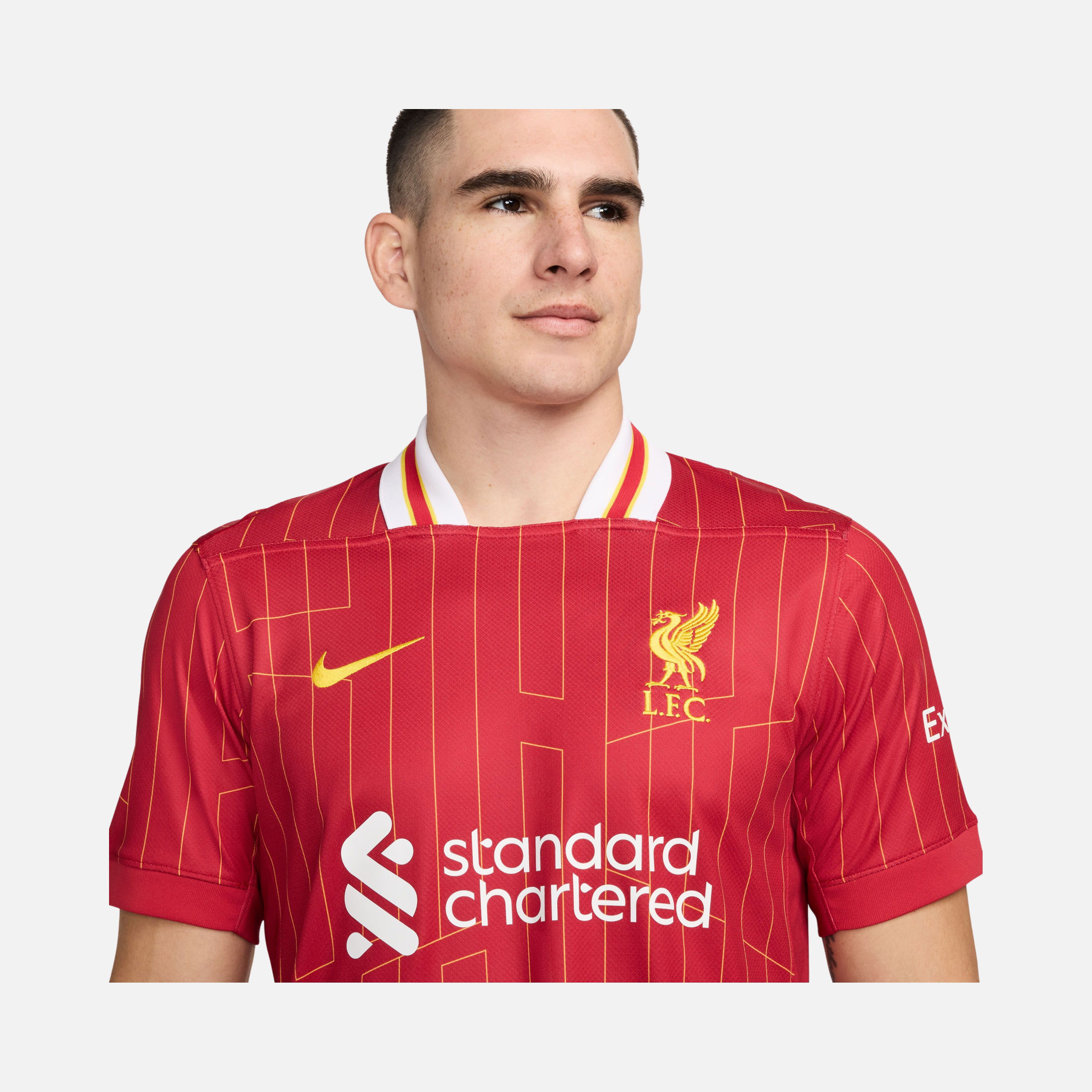 Nike Liverpool FC 2024-2025 Stadyum İç Saha Short-Sleeve Erkek Forma