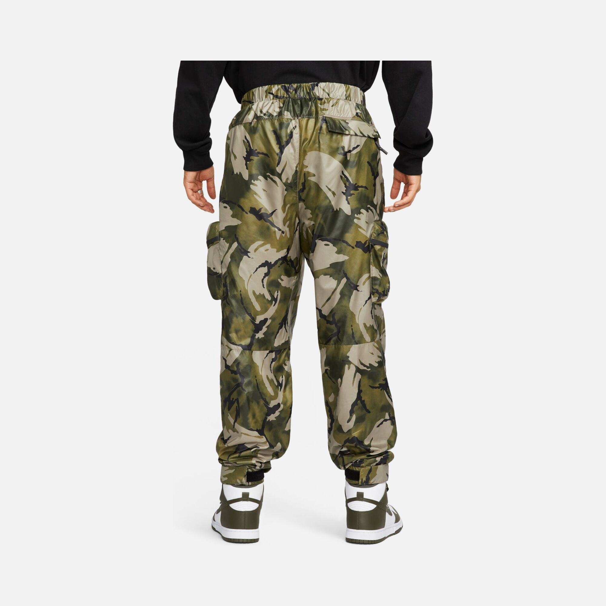 Nike Sportswear Tech Pack Line Woven Repel Camouflage Cargo Erkek Eşofman Altı