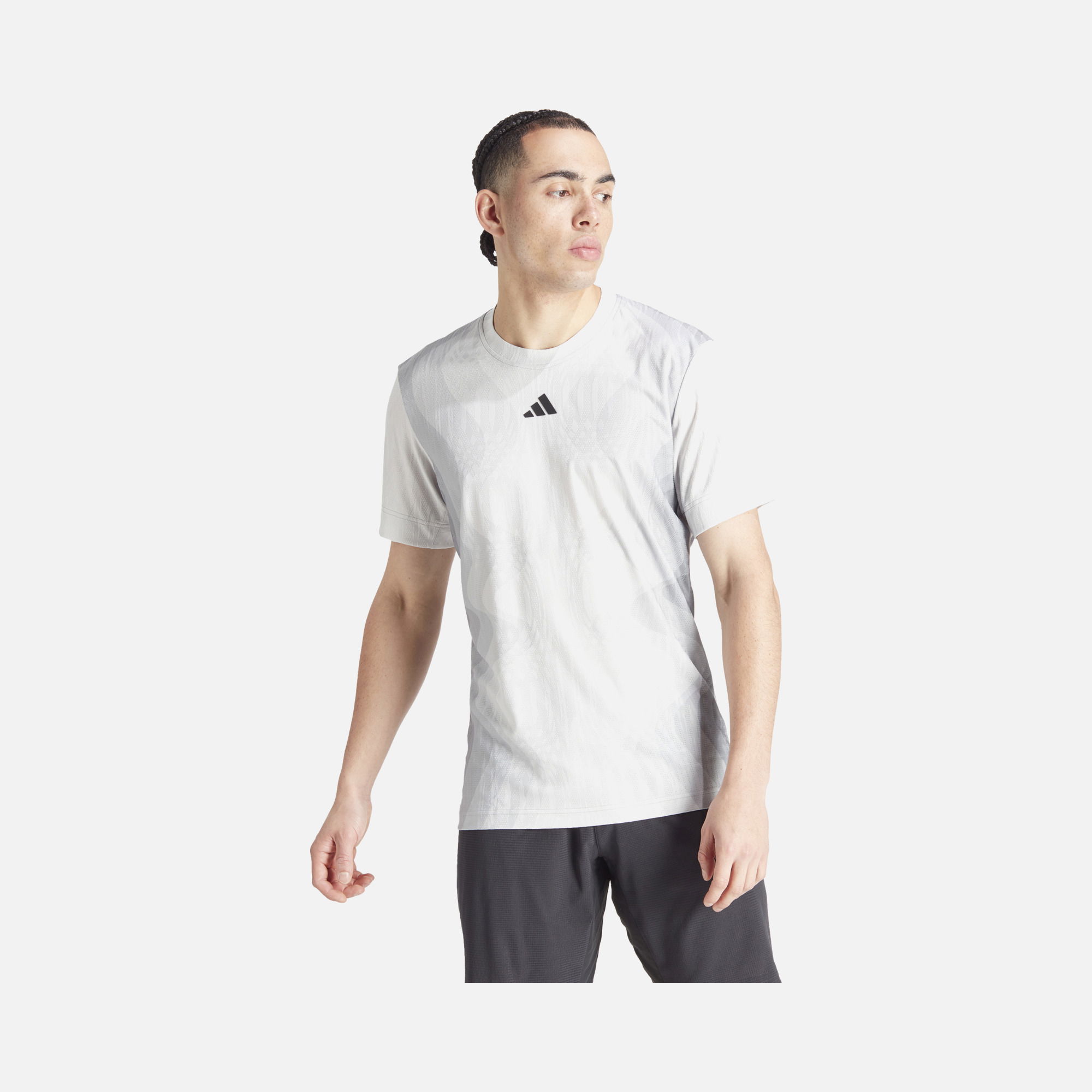 adidas Tennis Freelift Pro Short-Sleeve Erkek Tişört