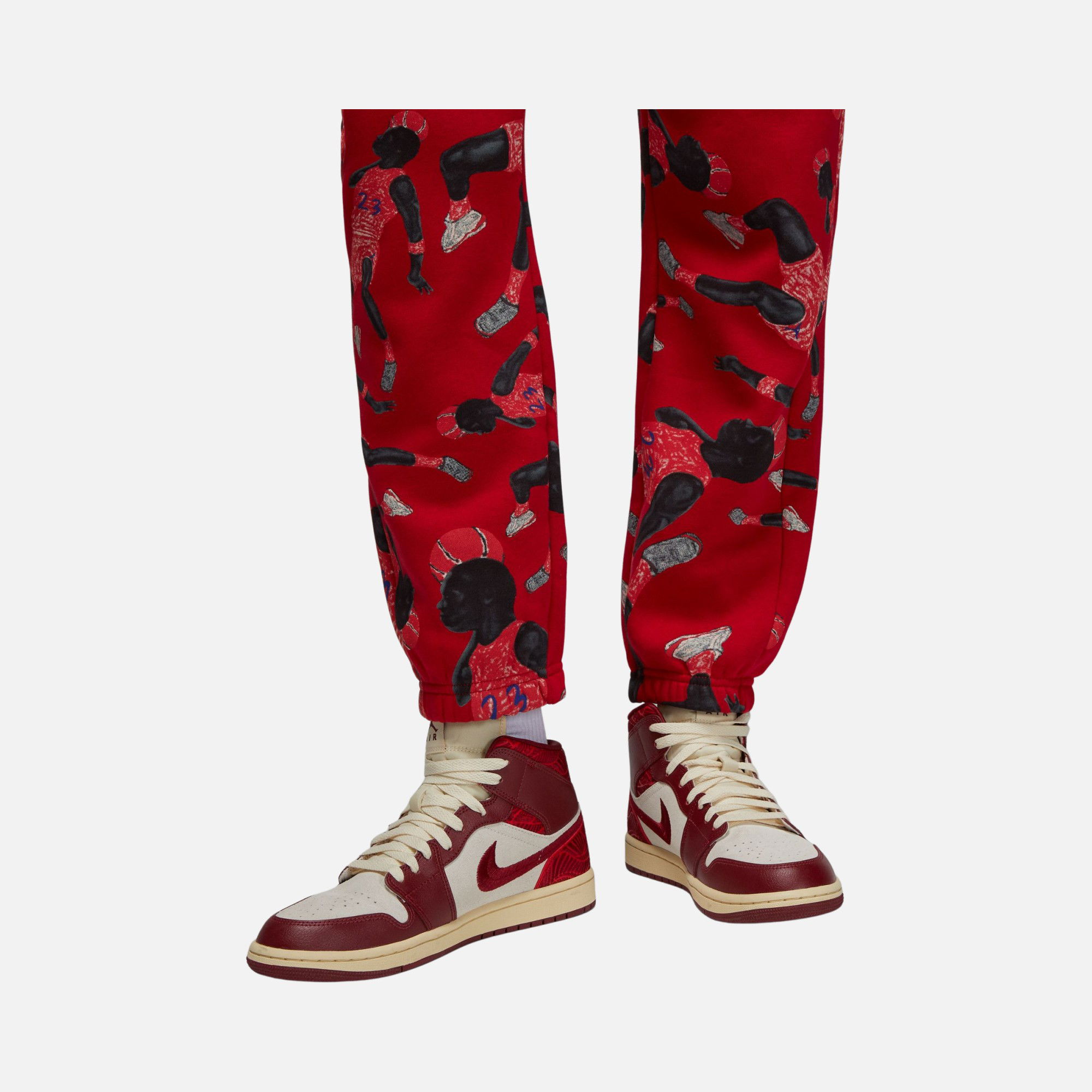 Nike Jordan Brooklyn Fleece Printed Kadın Eşofman Altı