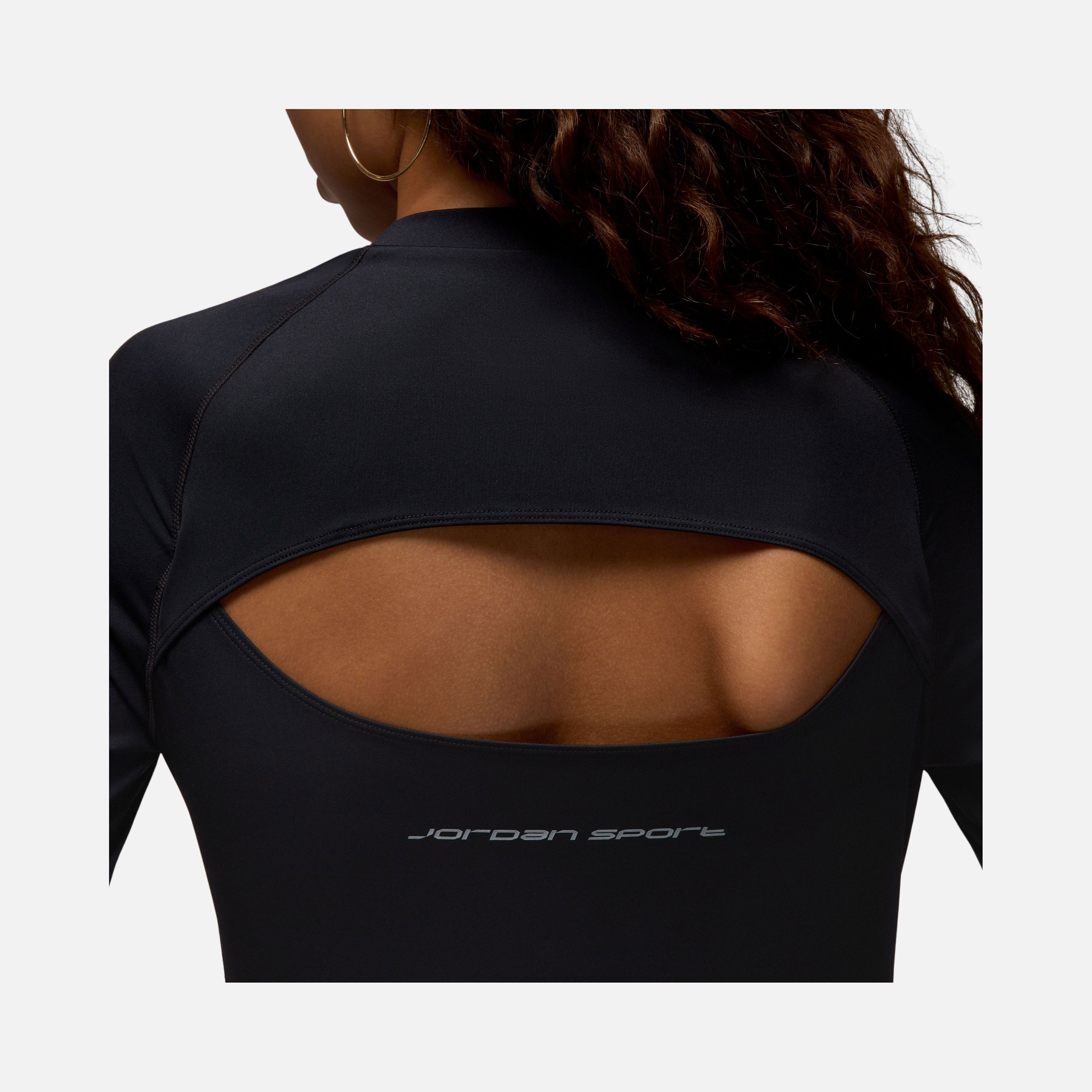 Nike Dri-Fit Jordan Sport Bodycon Training Long-Sleeve Kadın Tişört