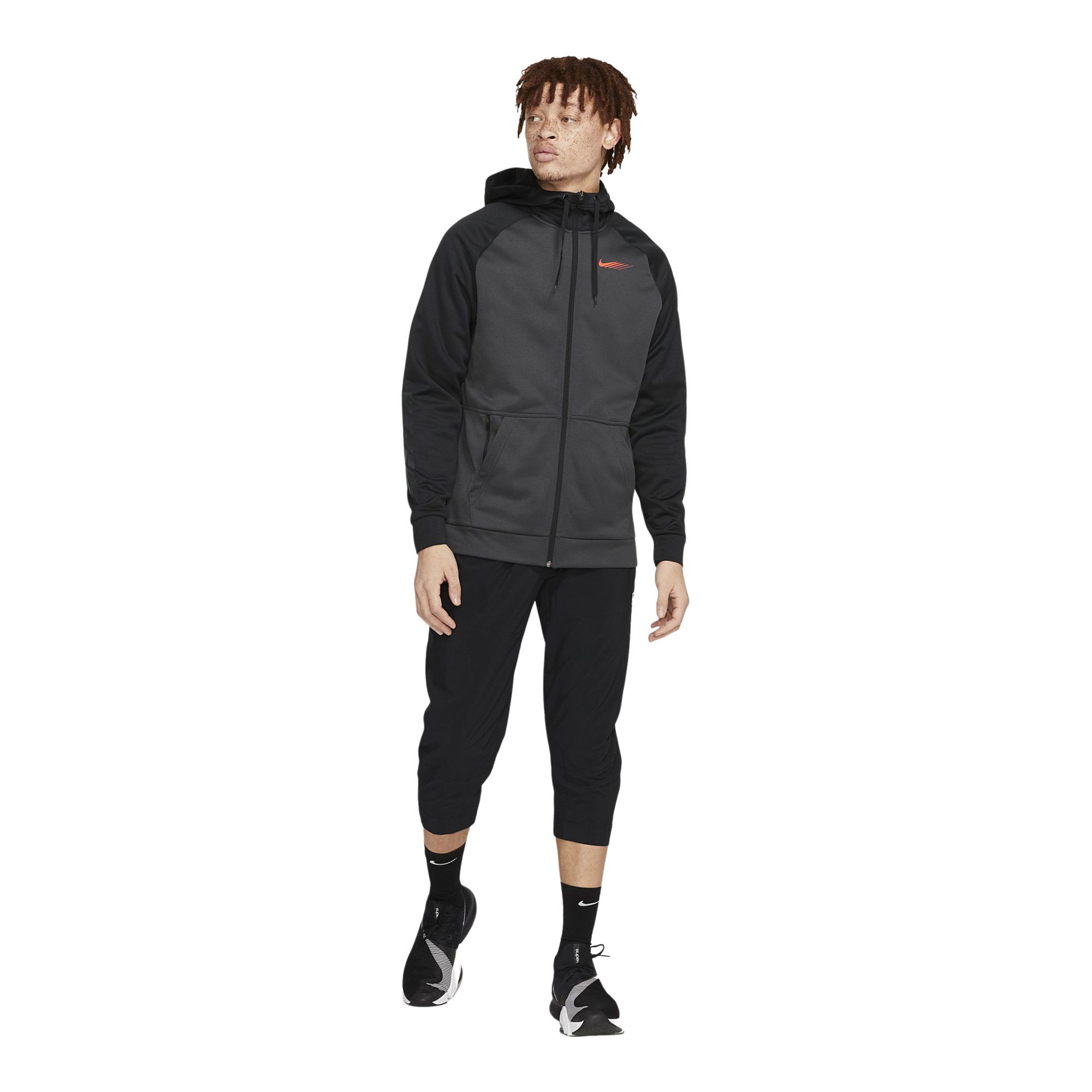 Nike Therma Sport Clash Full-Zip Training Hoodie Erkek Sweatshirt