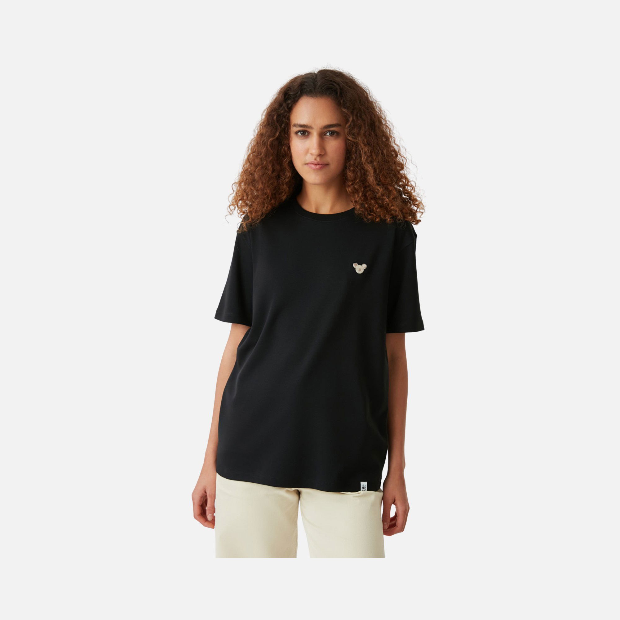 WWF Sportswear Koala Embroidered Short-Sleeve Unisex Tişört