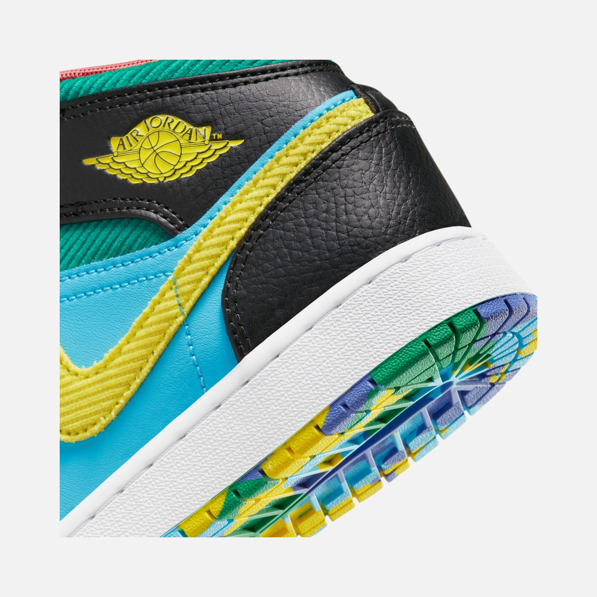 Nike Air Jordan 1 Mid SS Championships (GS) Spor Ayakkabı