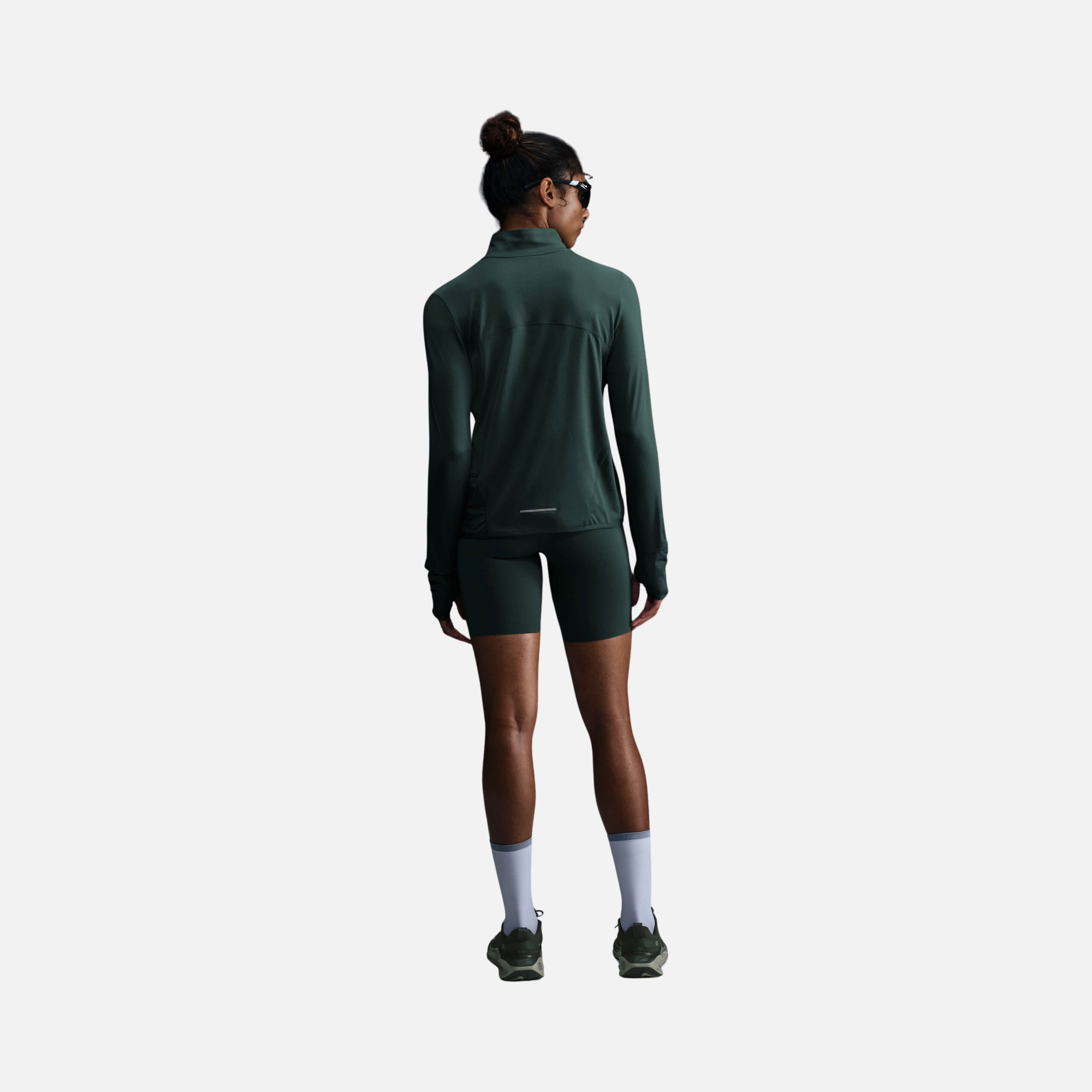 Nike Dri-Fit Swift Element UV 1/4-Zip Running Long-Sleeve Kadın Tişört