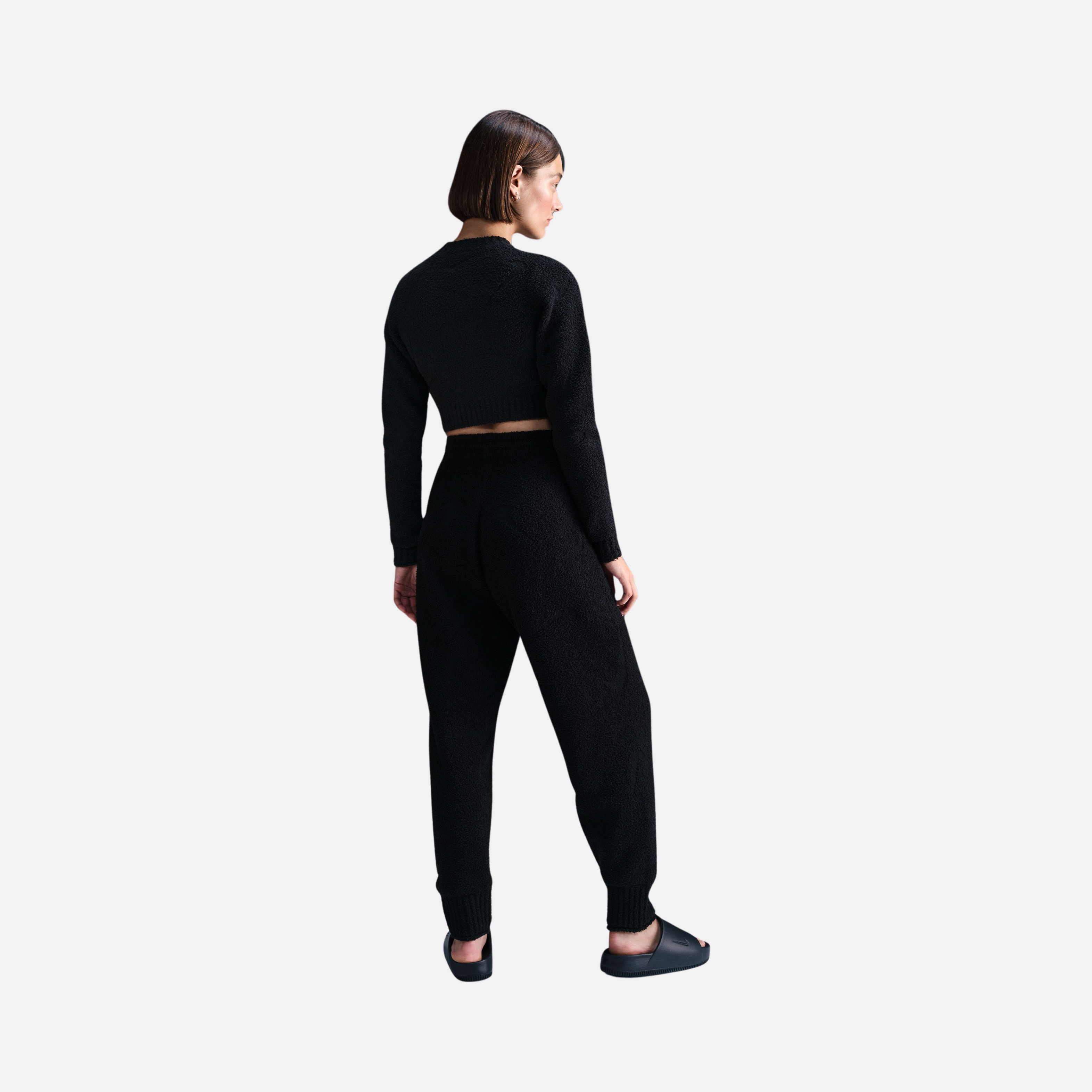 Nike Sportswear Phoenix Cozy Bouclé Tight Knit Long-Sleeve Kadın Tişört