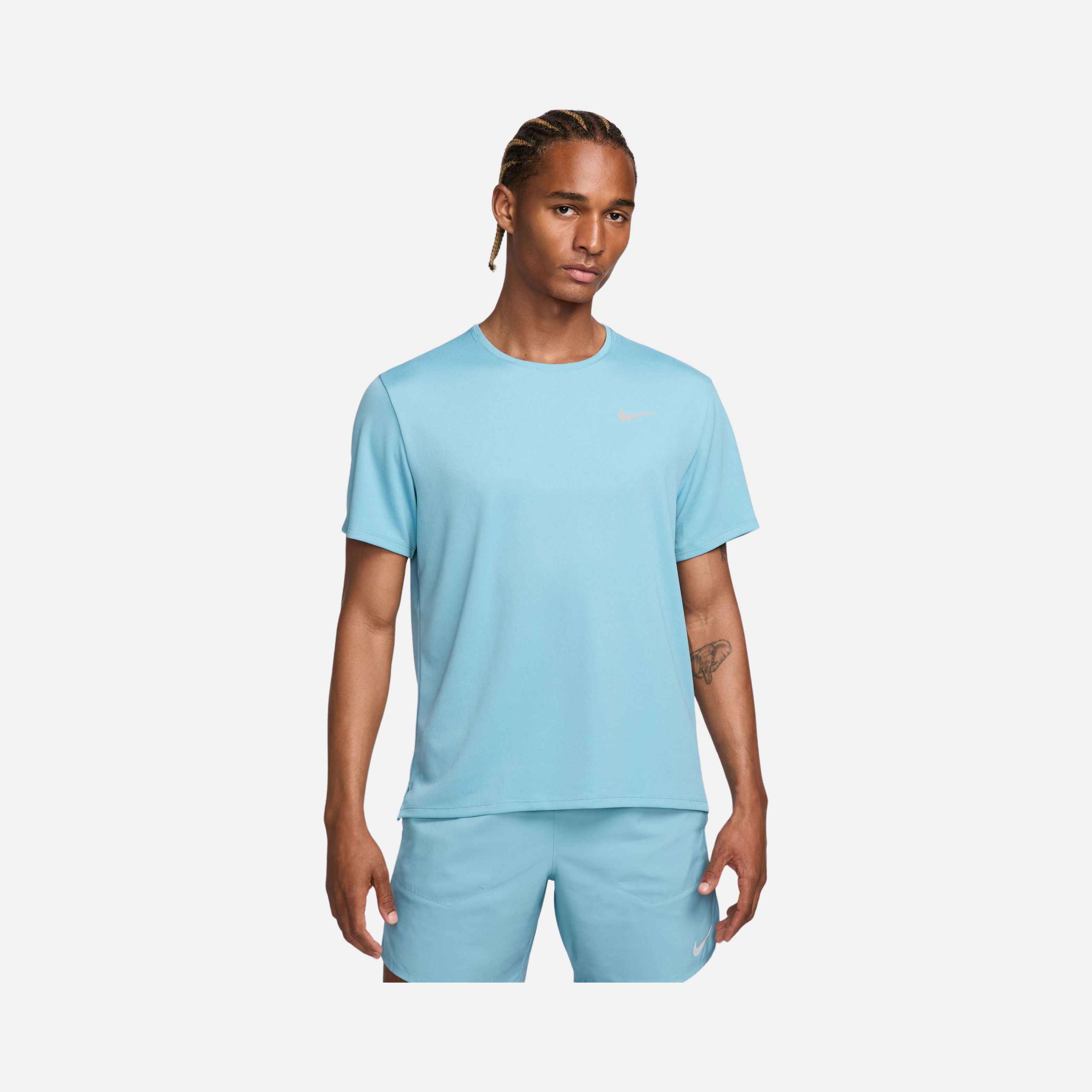Nike Dri-Fit UV Miler Running Short-Sleeve Erkek Tişört