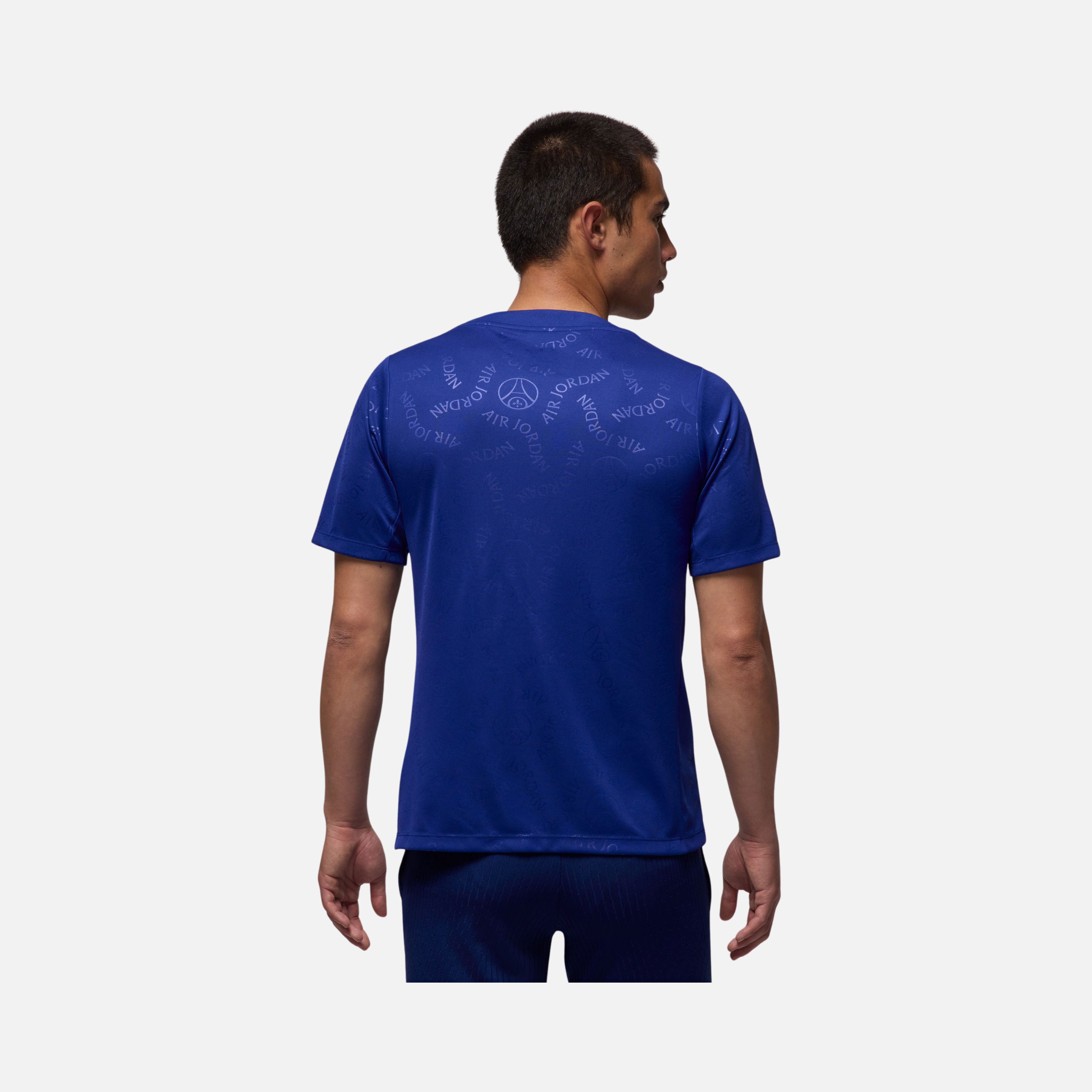 Nike Paris Saint-Germain Academy Pro İç Saha Dri-Fit Pre-Match Short-Sleeve Erkek Tişört