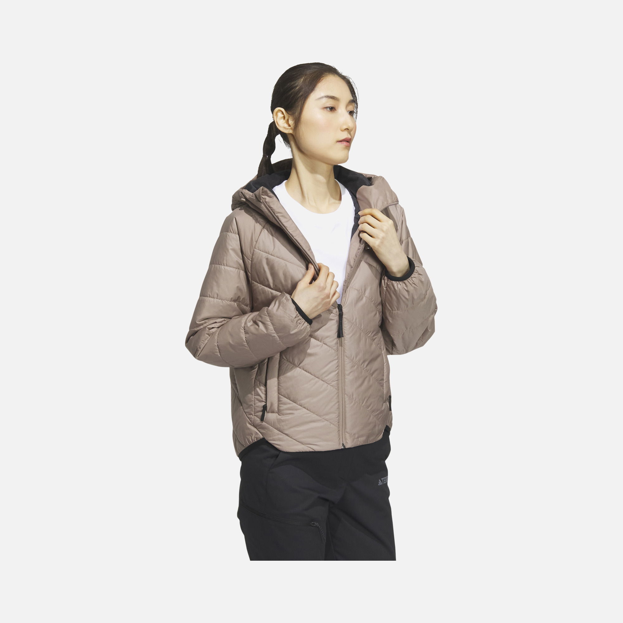 adidas Terrex Light Full-Zip Hoodie Kadın Ceket