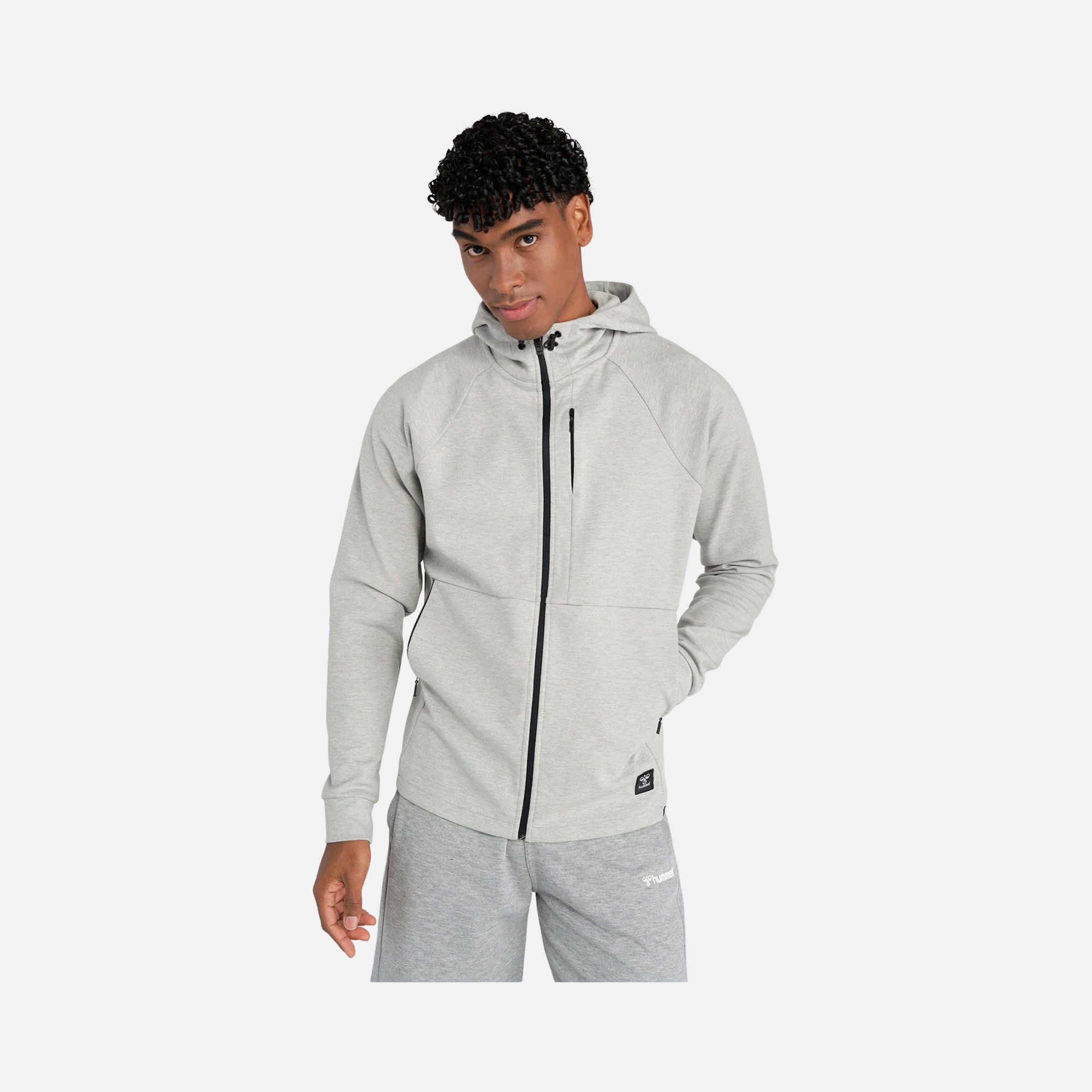 Hummel Sportswear T-MT Interval Full-Zip Hoodie Erkek Sweatshirt