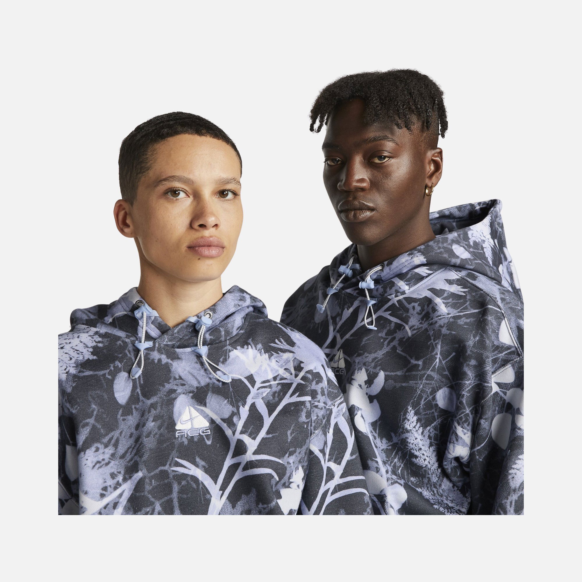 Nike Sportswear ACG Therma-Fit Fleece All-Over Print Hoodie Erkek Sweatshirt