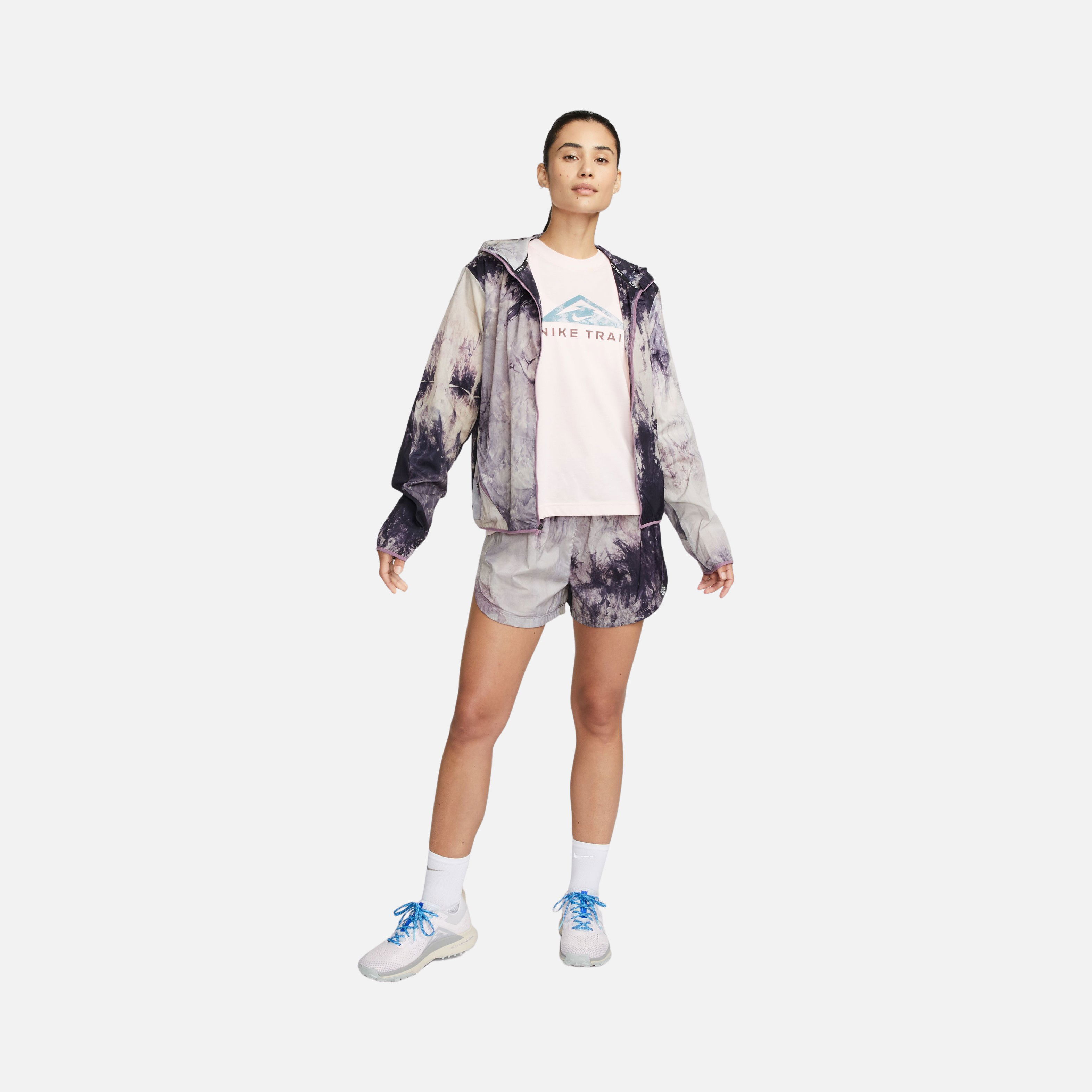 Nike Dri-Fit Repel Mid-Rise 3" Brief-Lined Trail Running Kadın Şort