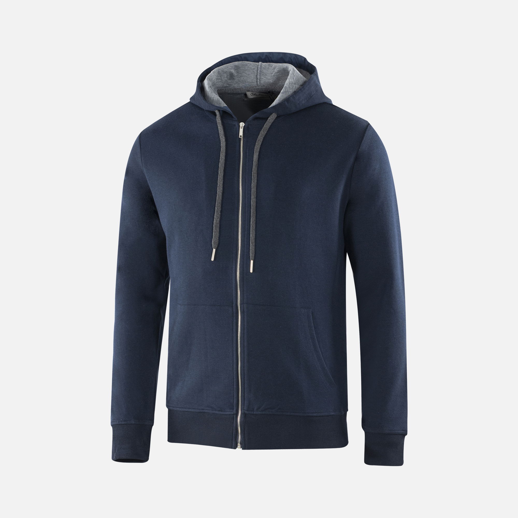 John Frank Travel Full-Zip Hoodie Erkek Sweatshirt