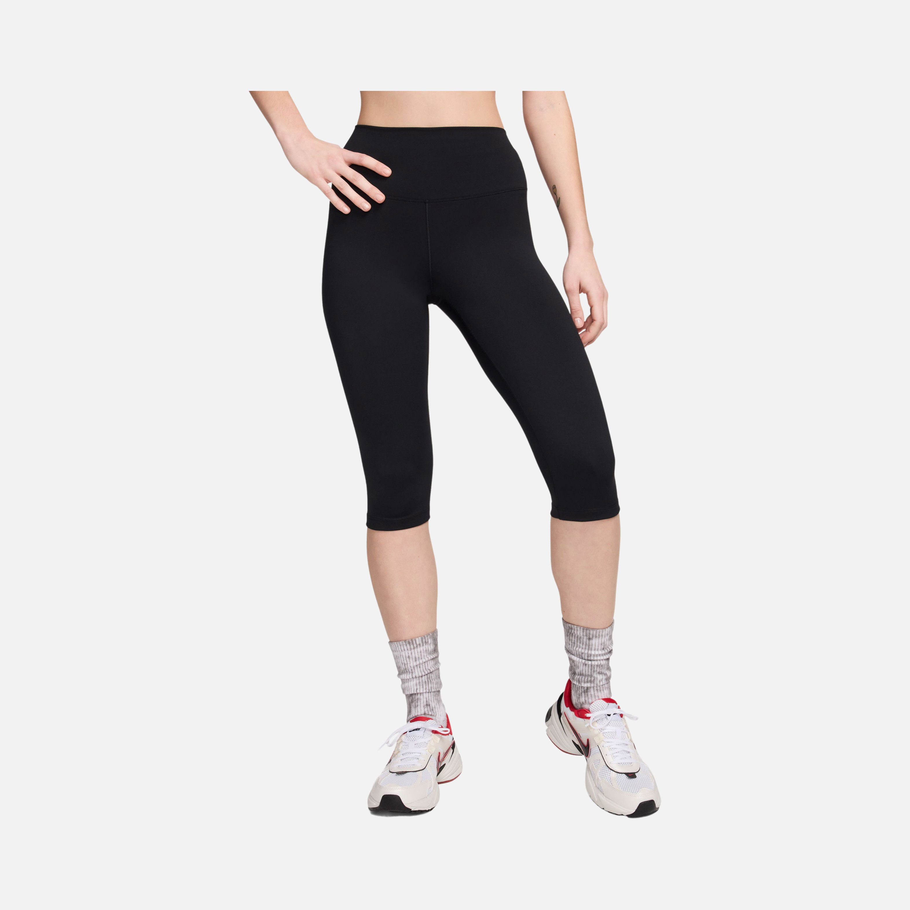 Nike One High-Waisted Capri Leggings Training Kadın Tayt