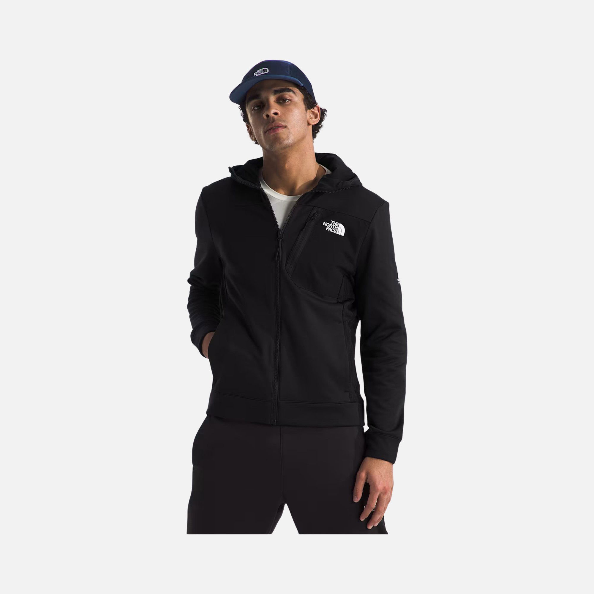 North Face Mountain Athletics Fleece Full-Zip Hoodie Erkek Sweatshirt