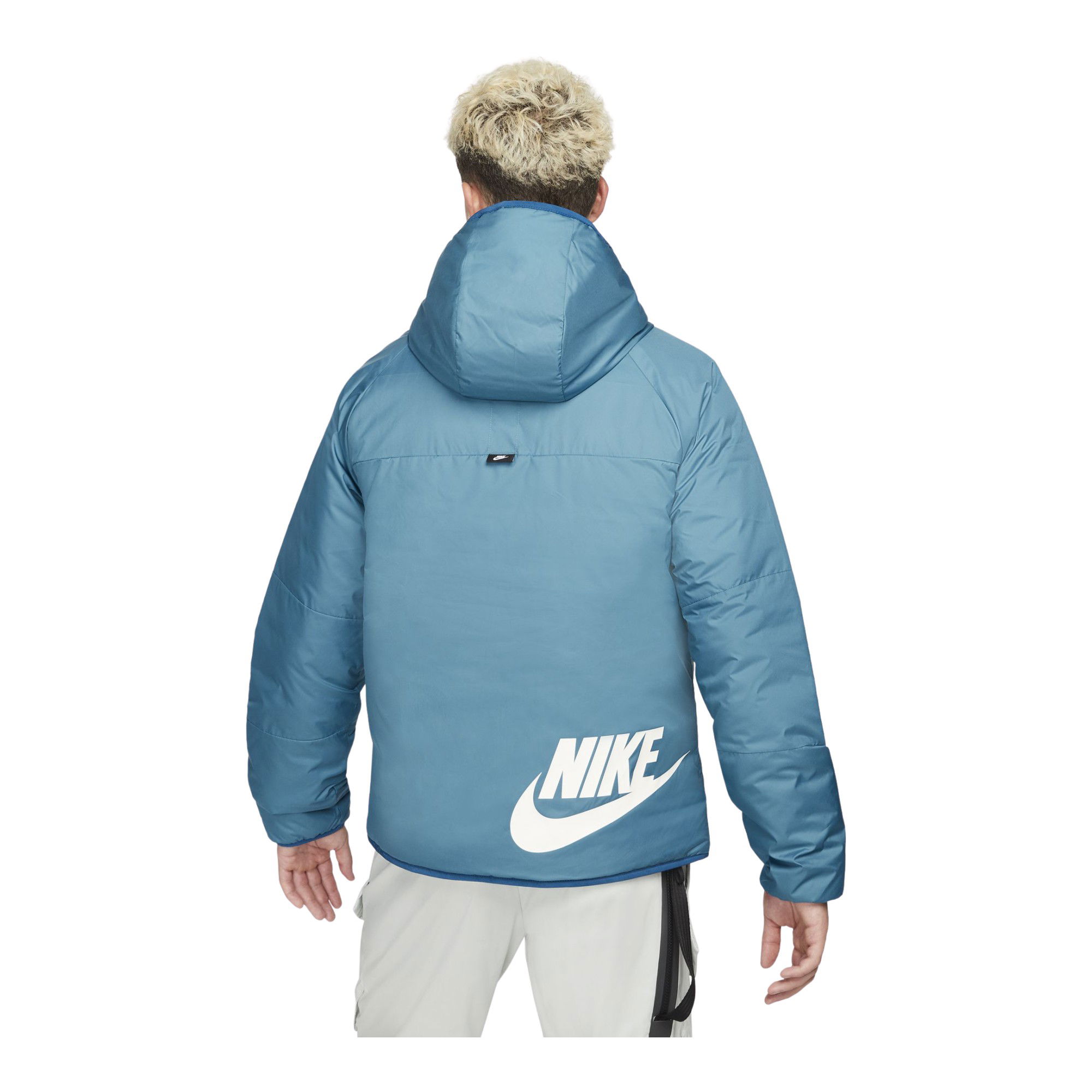 Nike Sportswear Therma-Fit Legacy Reversible Full-Zip Hoodie Erkek Mont