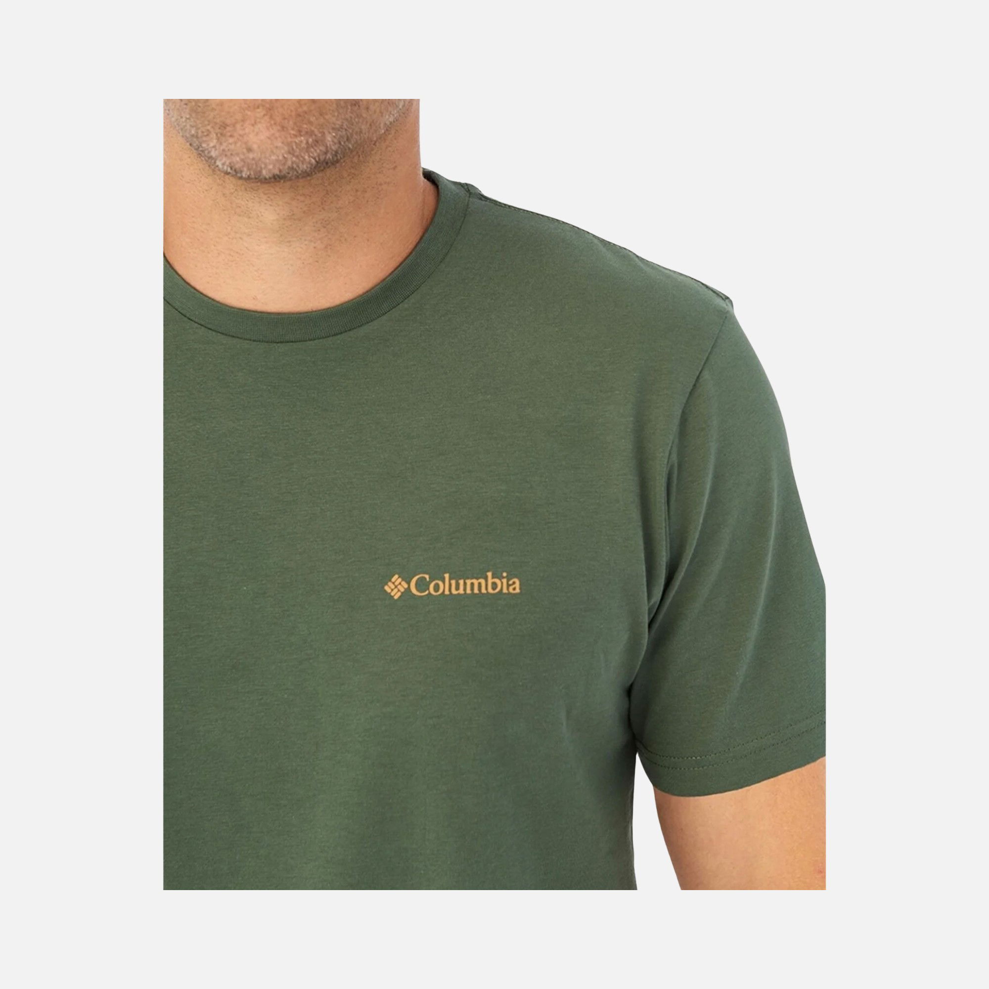 Columbia CSC Small Logo Brushed Short-Sleeve Erkek Tişört