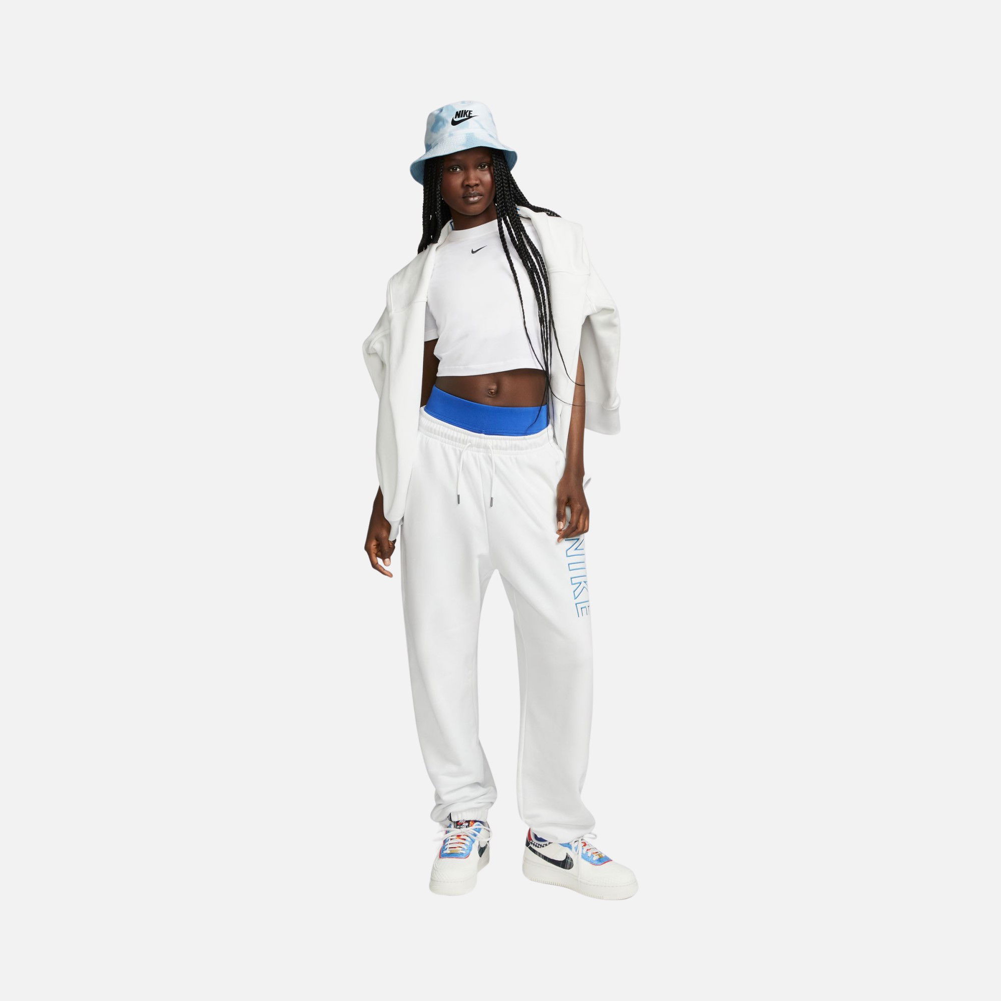 Nike Sportswear Oversized High-Waisted Kadın Eşofman Altı