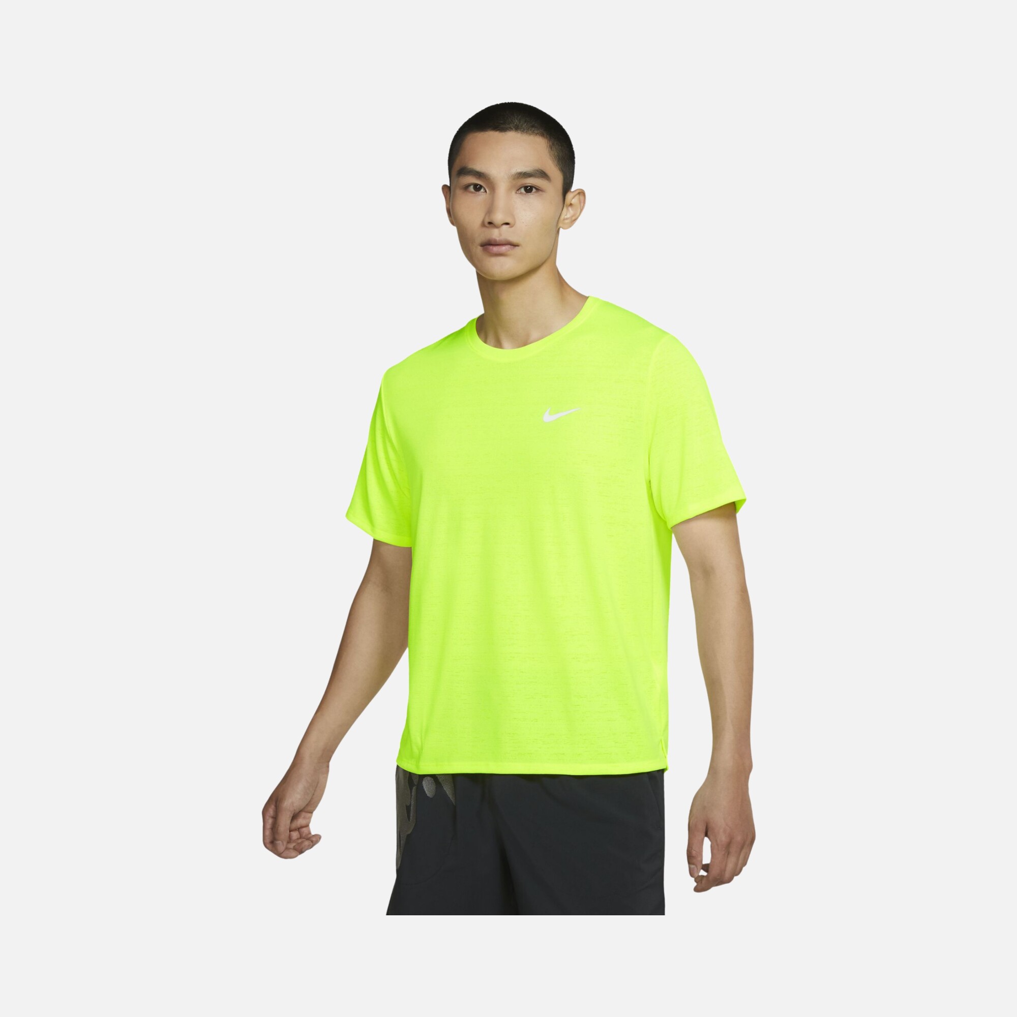 Nike Dri-Fit Miler Running Short-Sleeve Erkek Tişört