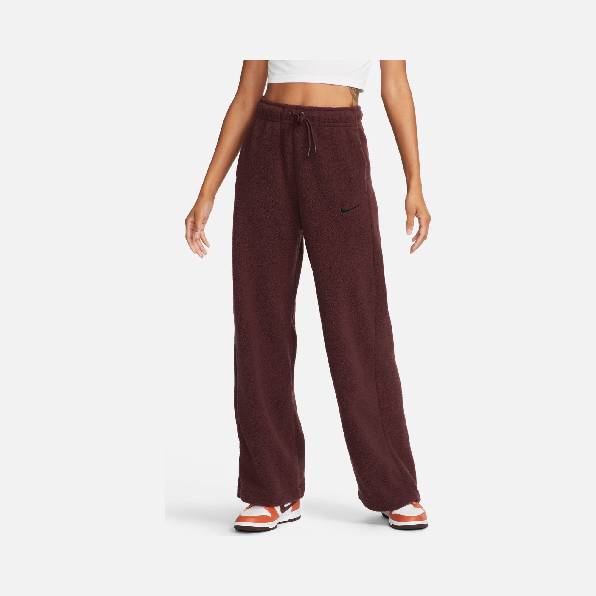 Nike Sportswear Plush Pack Wide Legs Kadın Eşofman Altı