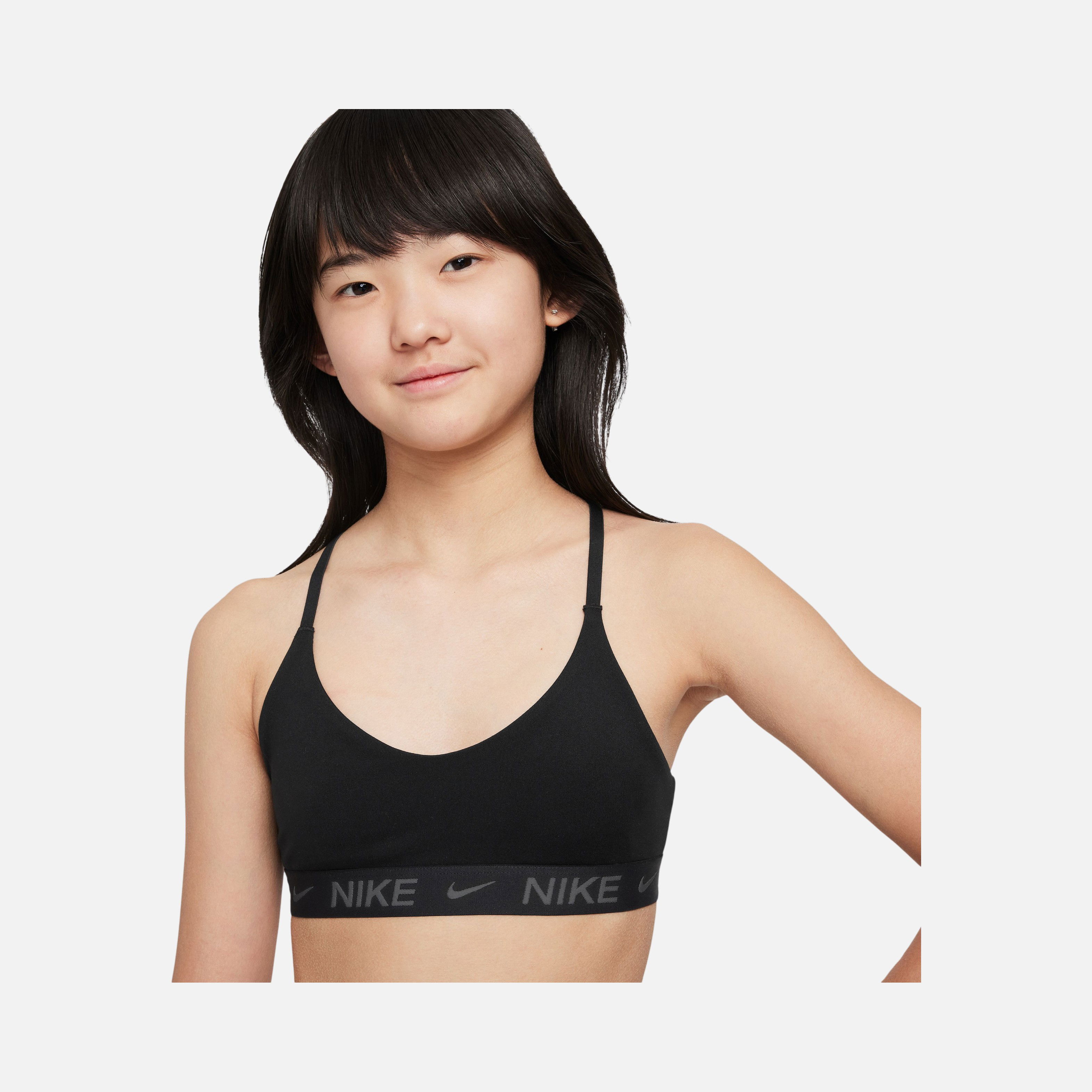Nike Dri-Fit Indy Light-Support Padded Adjustable Training Sports (Girls') Çocuk Bra