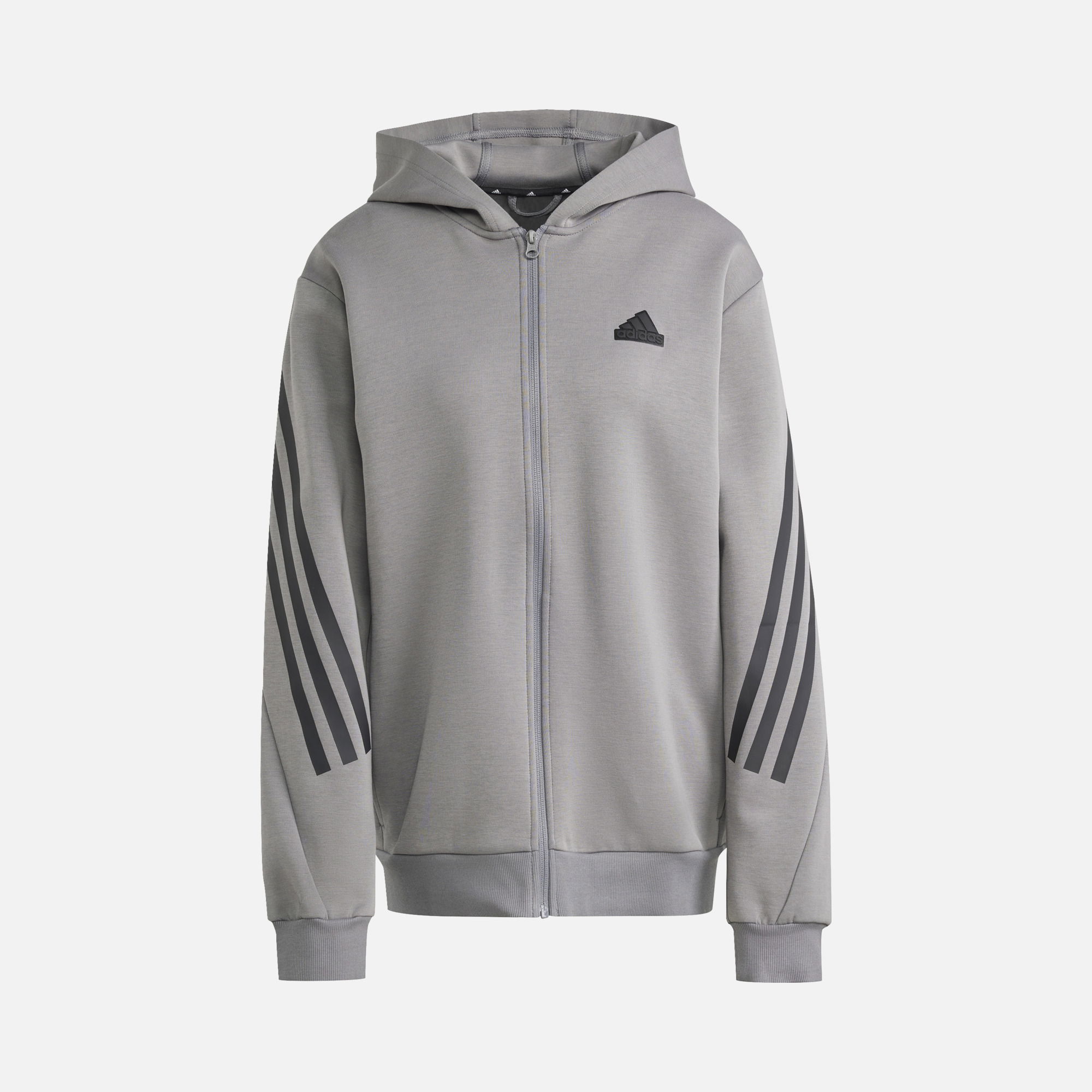 adidas Future Icons 3-Stripes Full-Zip Hoodie Erkek Sweatshirt