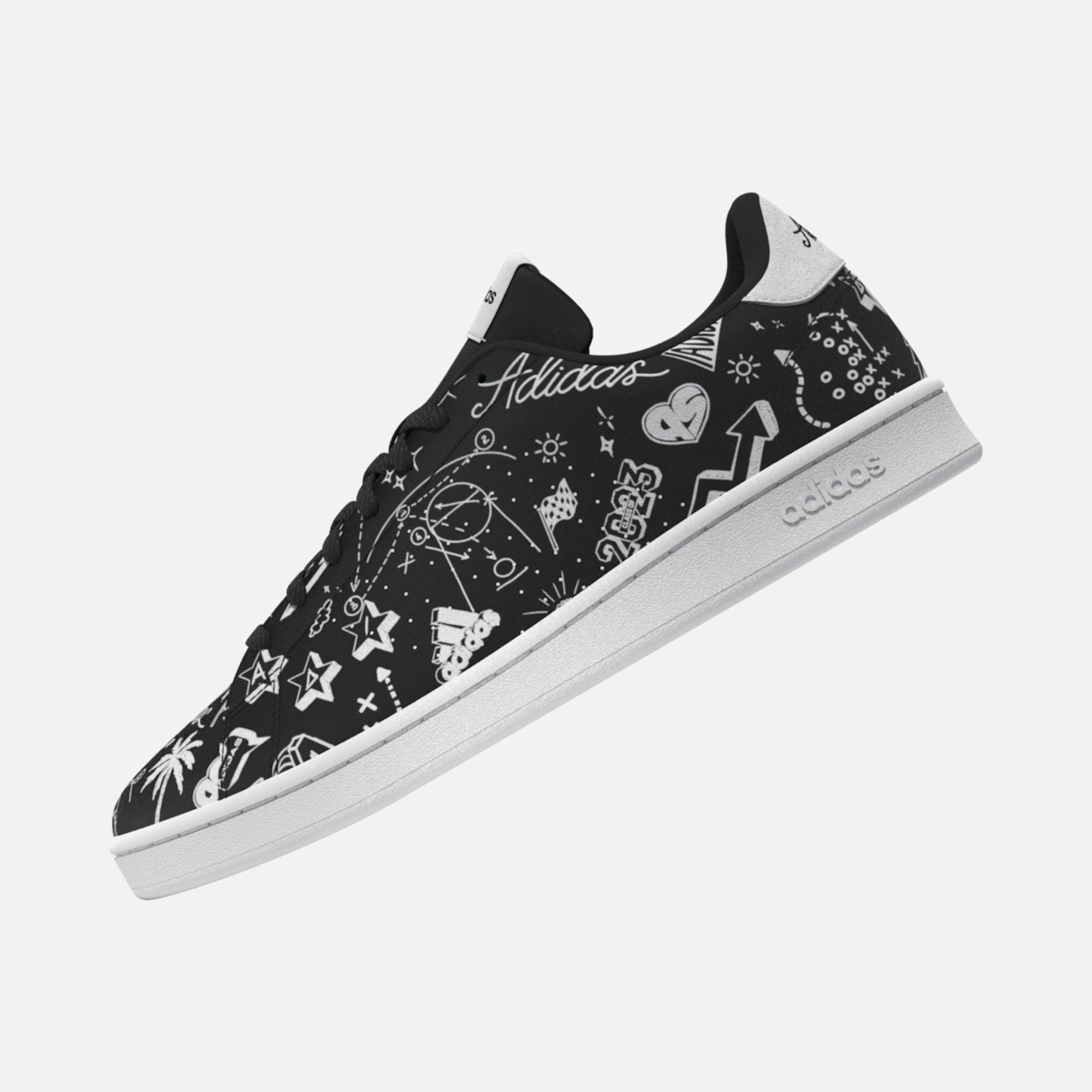 adidas Sportswear Advantage Cloudfoam Graphic FW23 Erkek Spor Ayakkabı