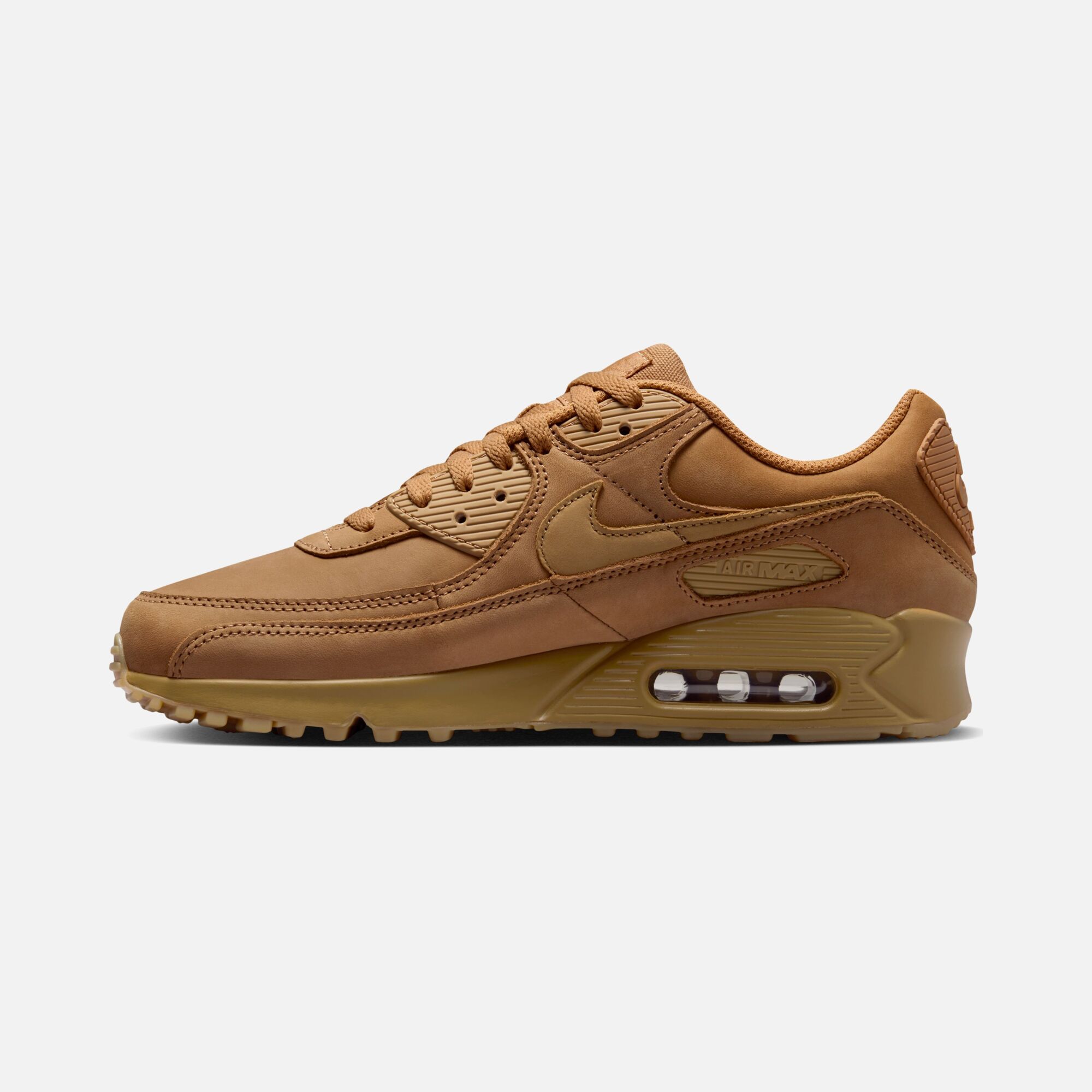 Nike Air Max 90 Premium Suede Upper Erkek Spor Ayakkabı