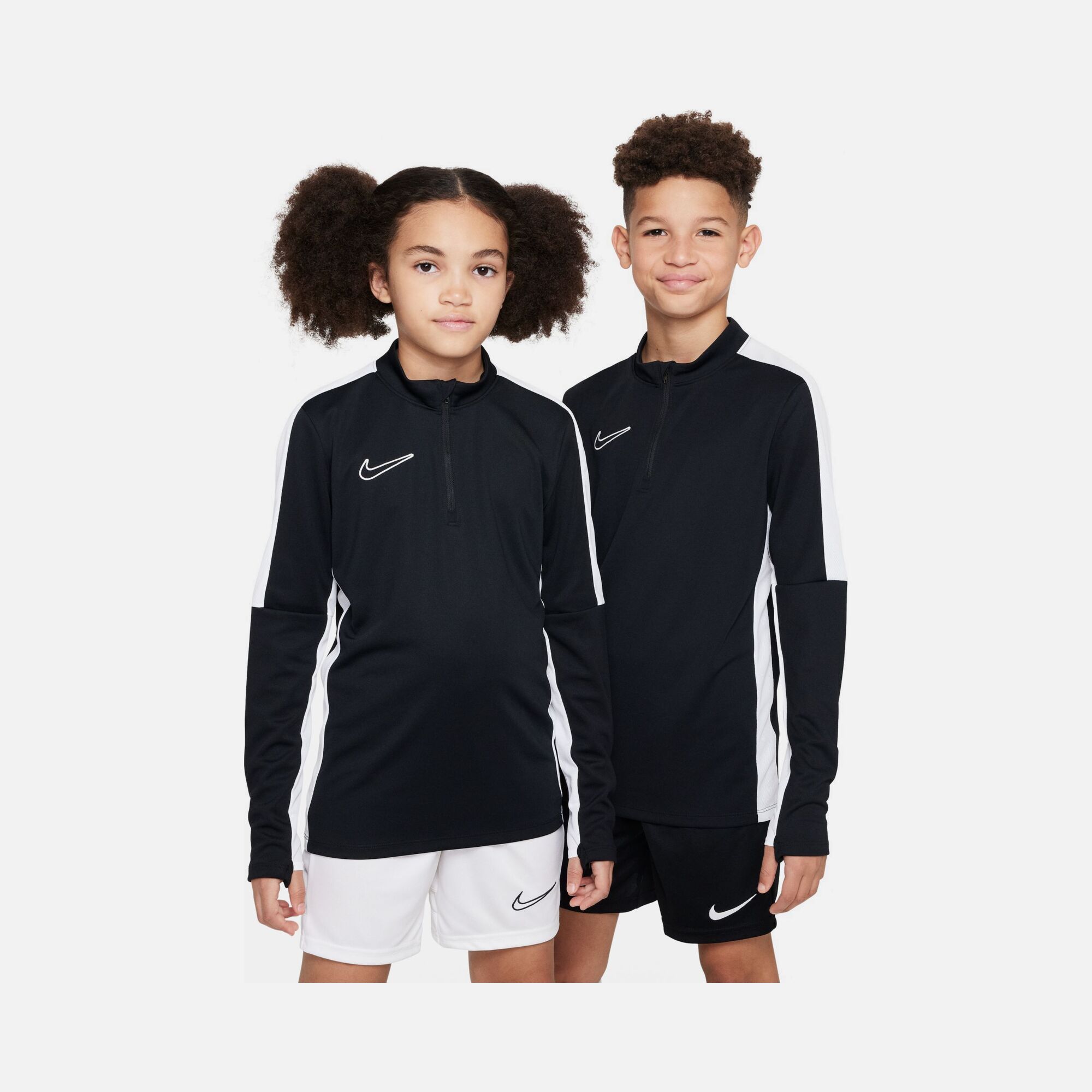 Nike Dri-Fit Academy23 Football Drill Half-Zip Long-Sleeve Çocuk Tişört