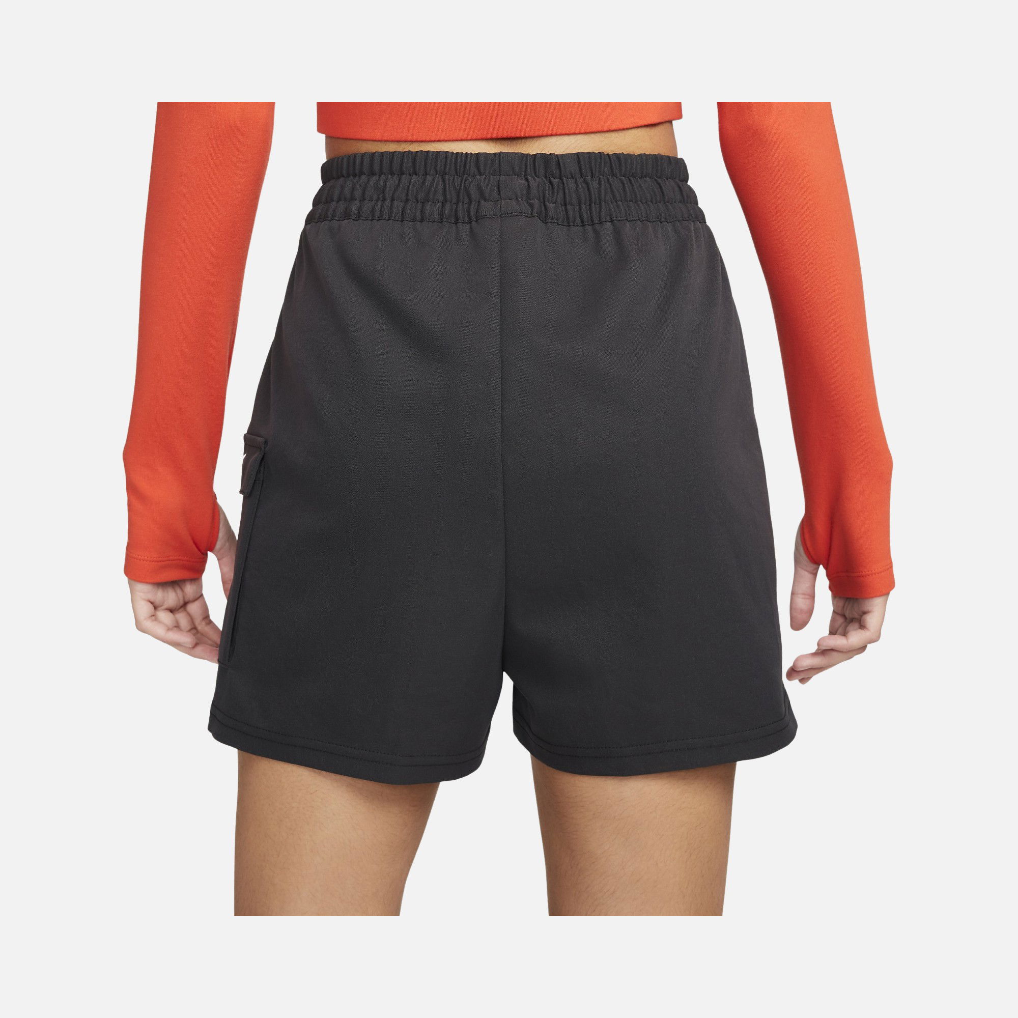Nike Sportswear Swoosh Woven  High Waist Kadın Şort