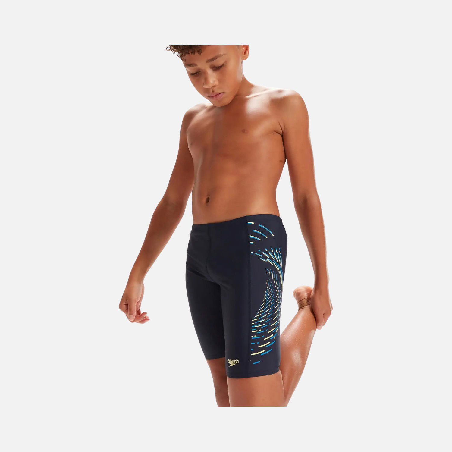 Speedo Placement Print Jammer (Boys') Çocuk Yüzücü Mayo