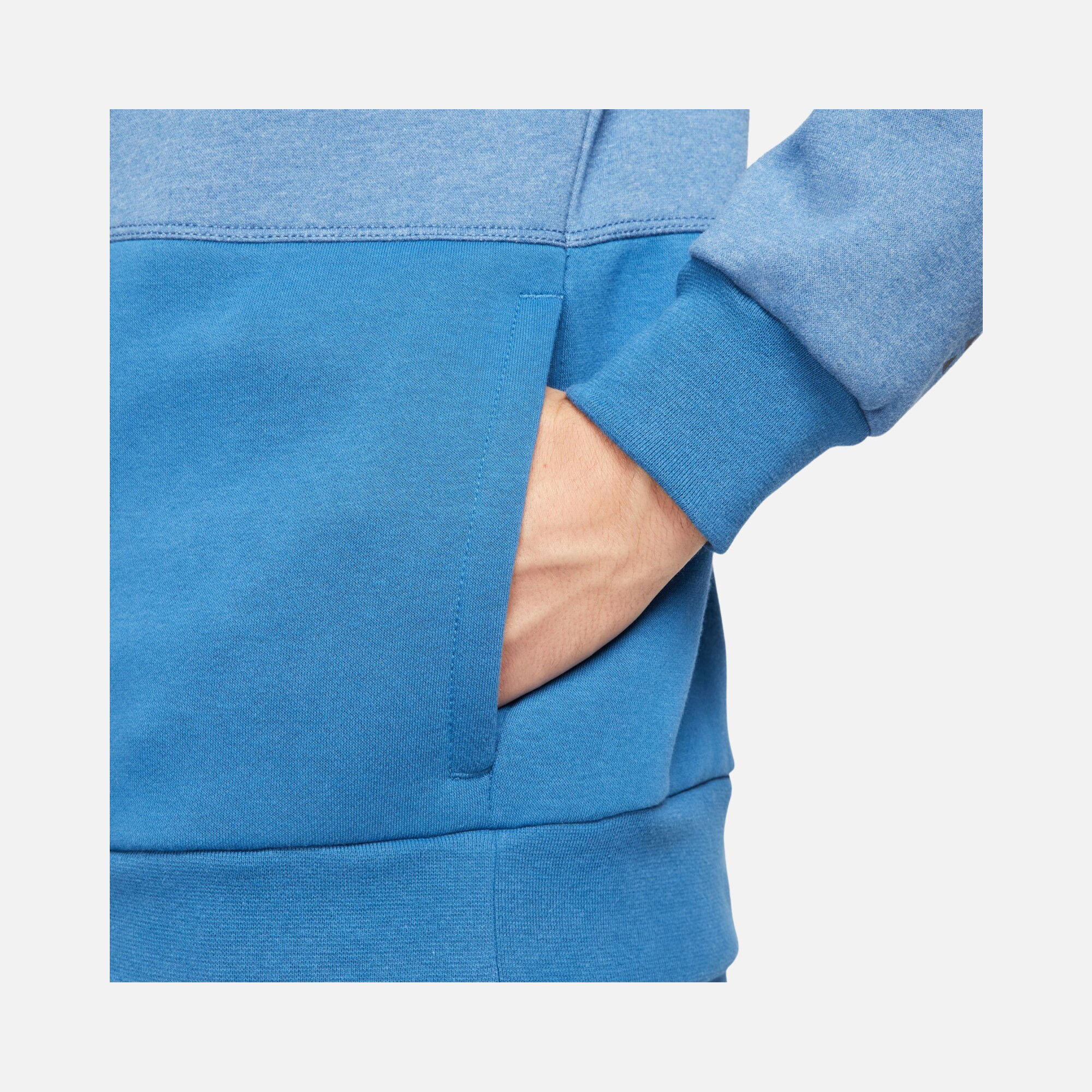 Nike Sportswear Air Brushed-Back Fleece Pullover Hoodie Erkek Sweatshirt