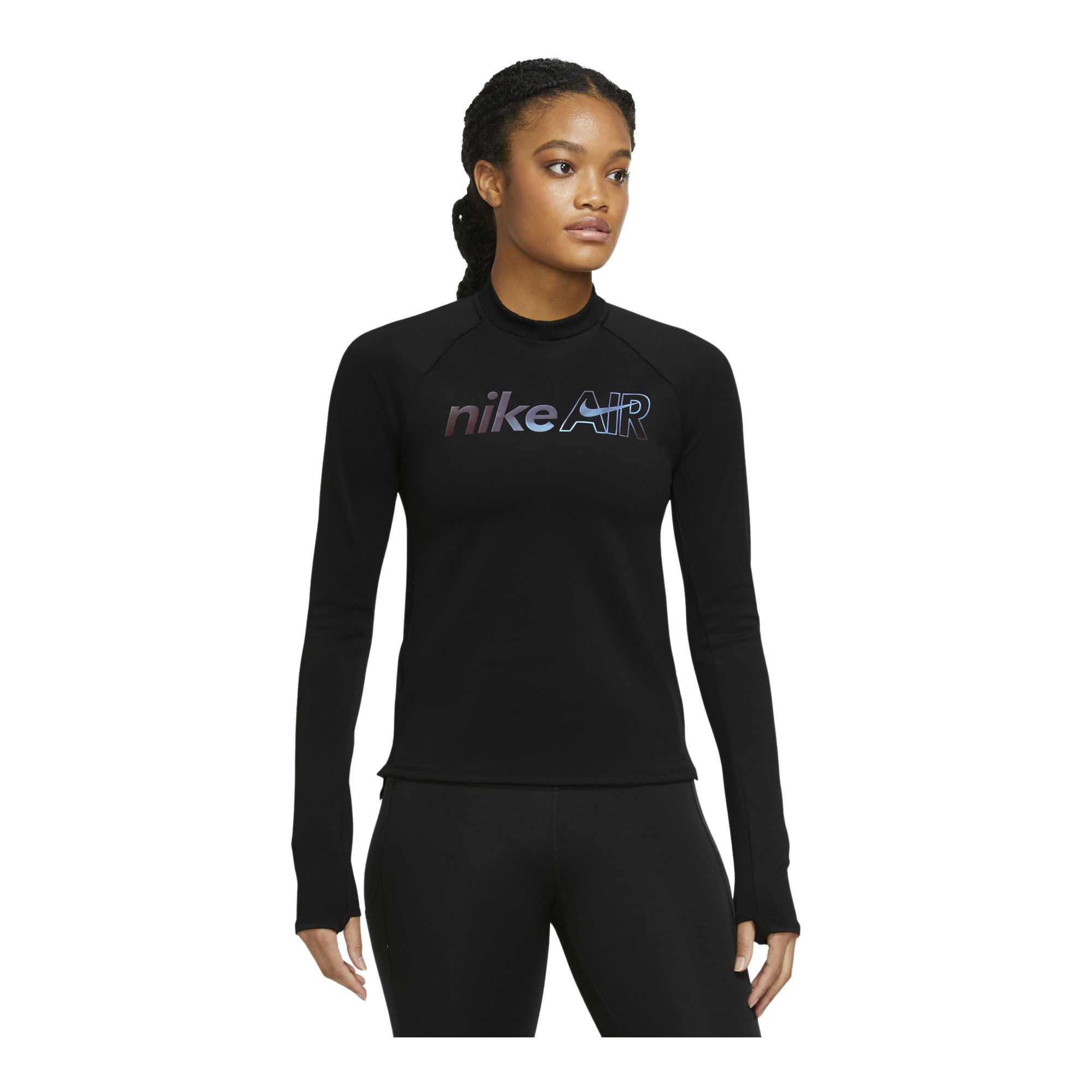 Nike Dri-Fit Air Midlayer Running Long-Sleeve Kadın Tişört