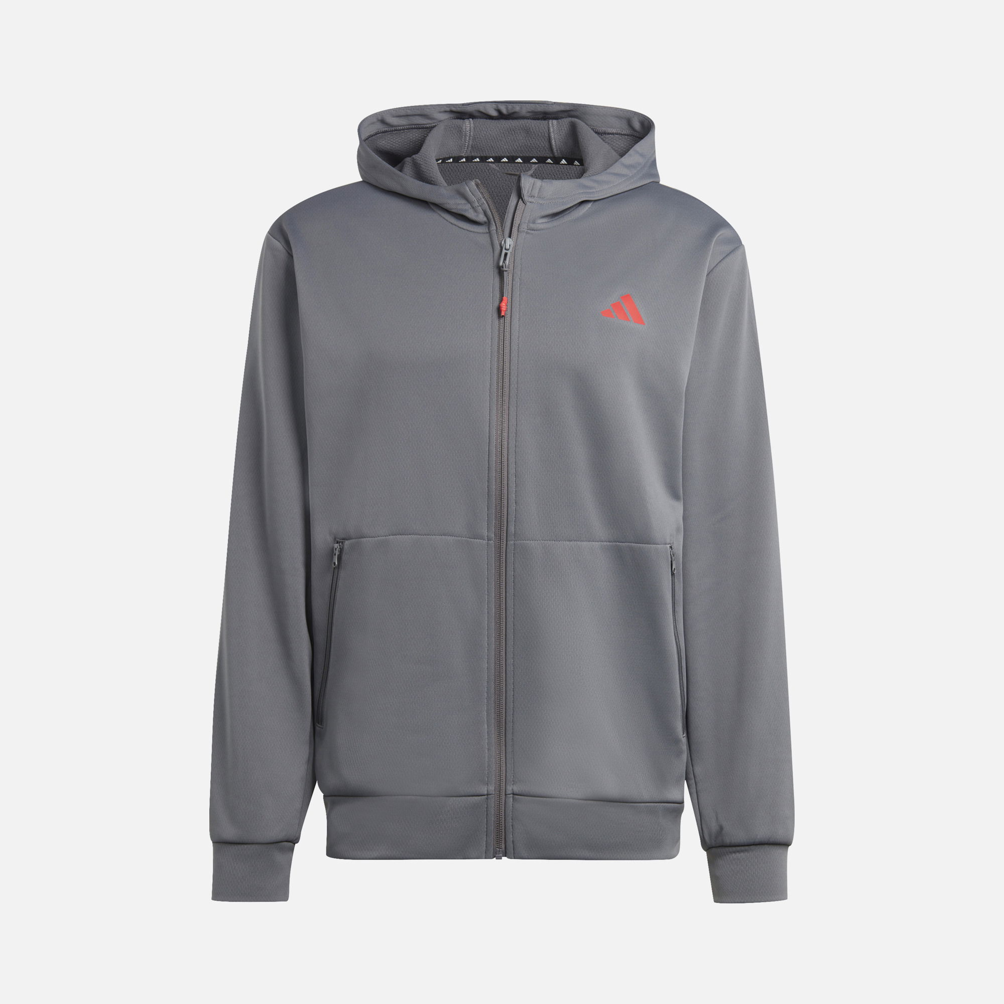 adidas Train Essentials Seasonal Training Full-Zip Hoodie Erkek Sweatshirt