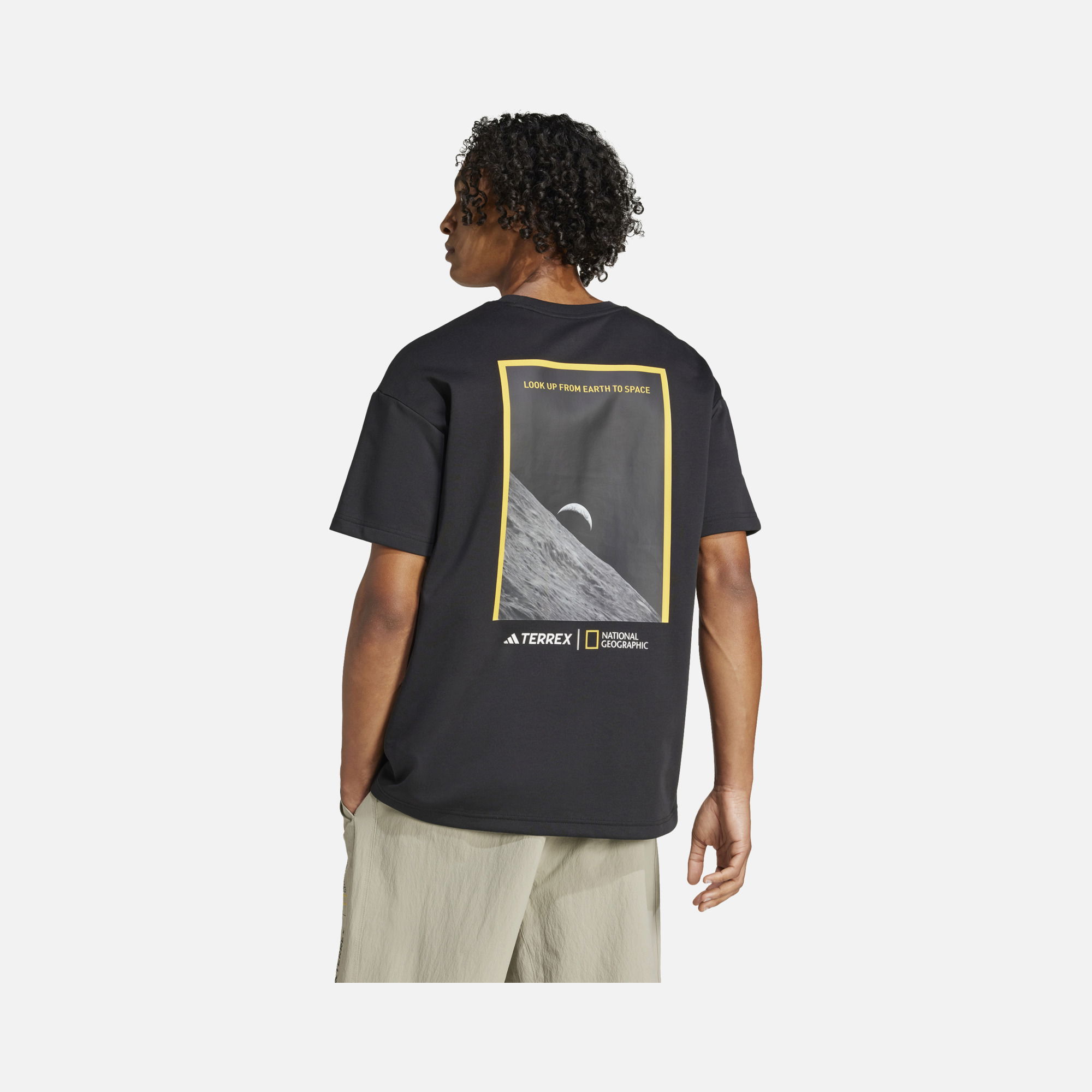 adidas Terrex Nat Geo AEROREADY Graphic Hiking Short-Sleeve Unisex Tişört