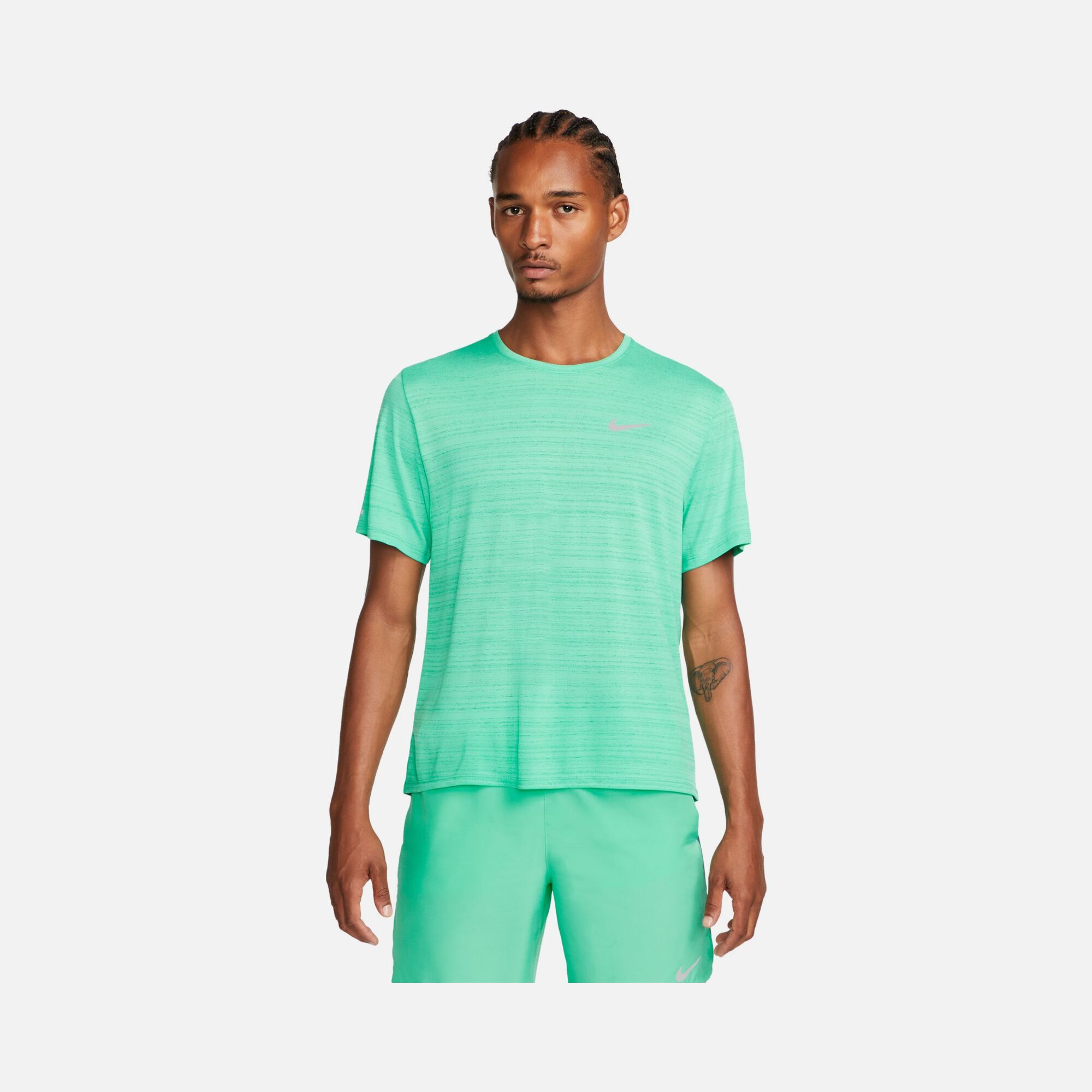 Nike Dri-Fit Miler Running Short-Sleeve Erkek Tişört